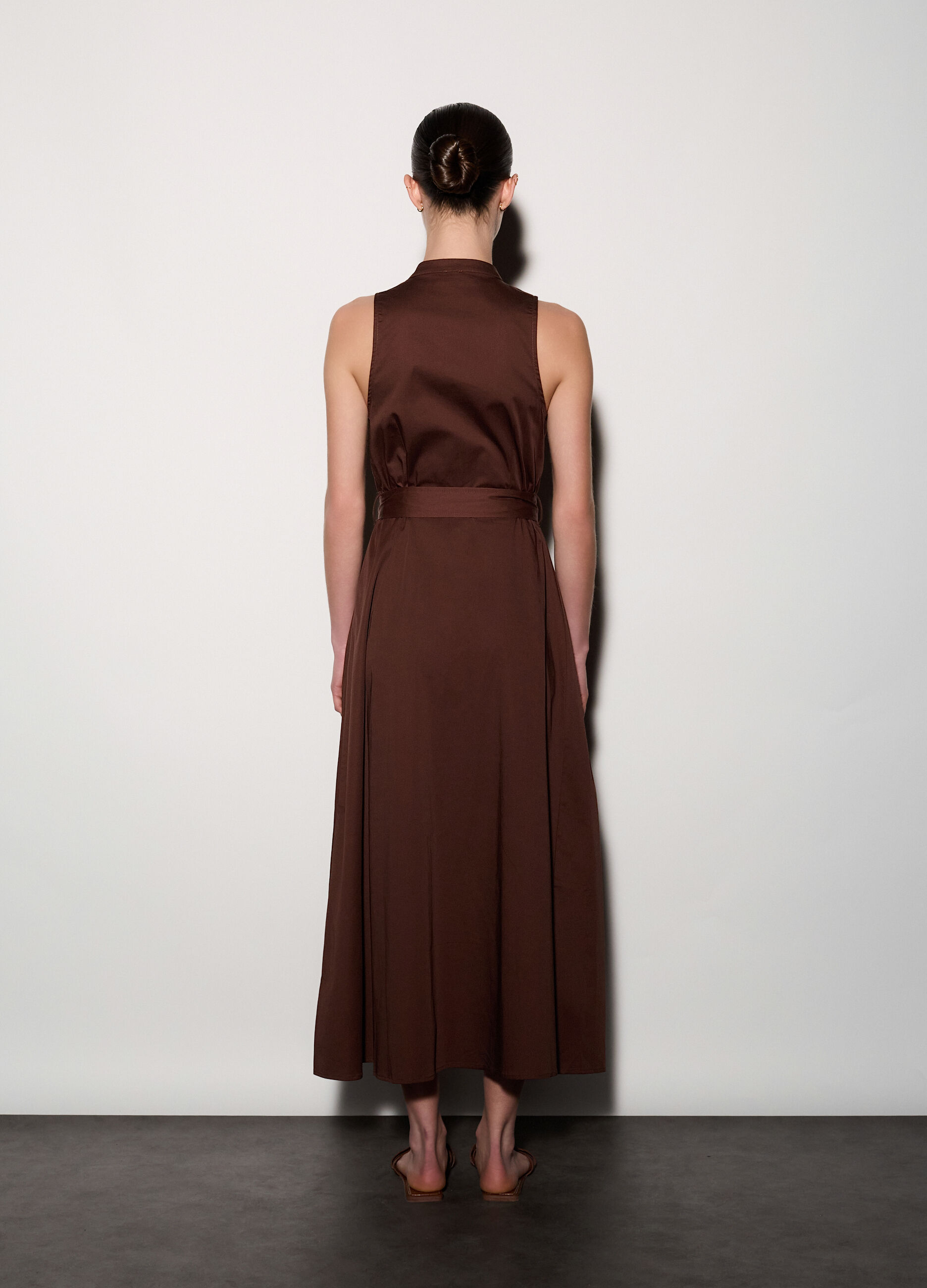 Abito lungo stretch donna_2