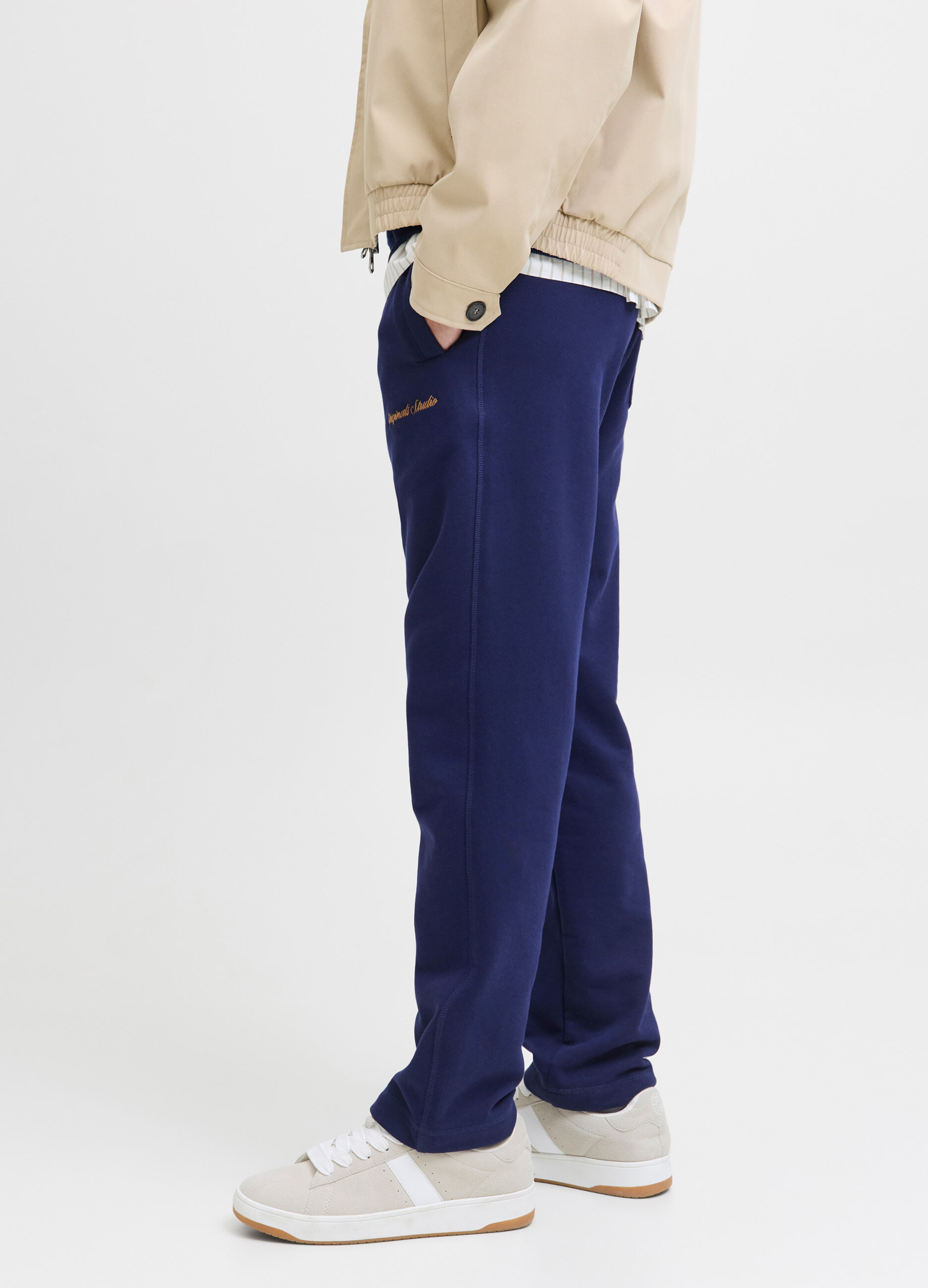 Pantalone tuta in cotone uomo_4