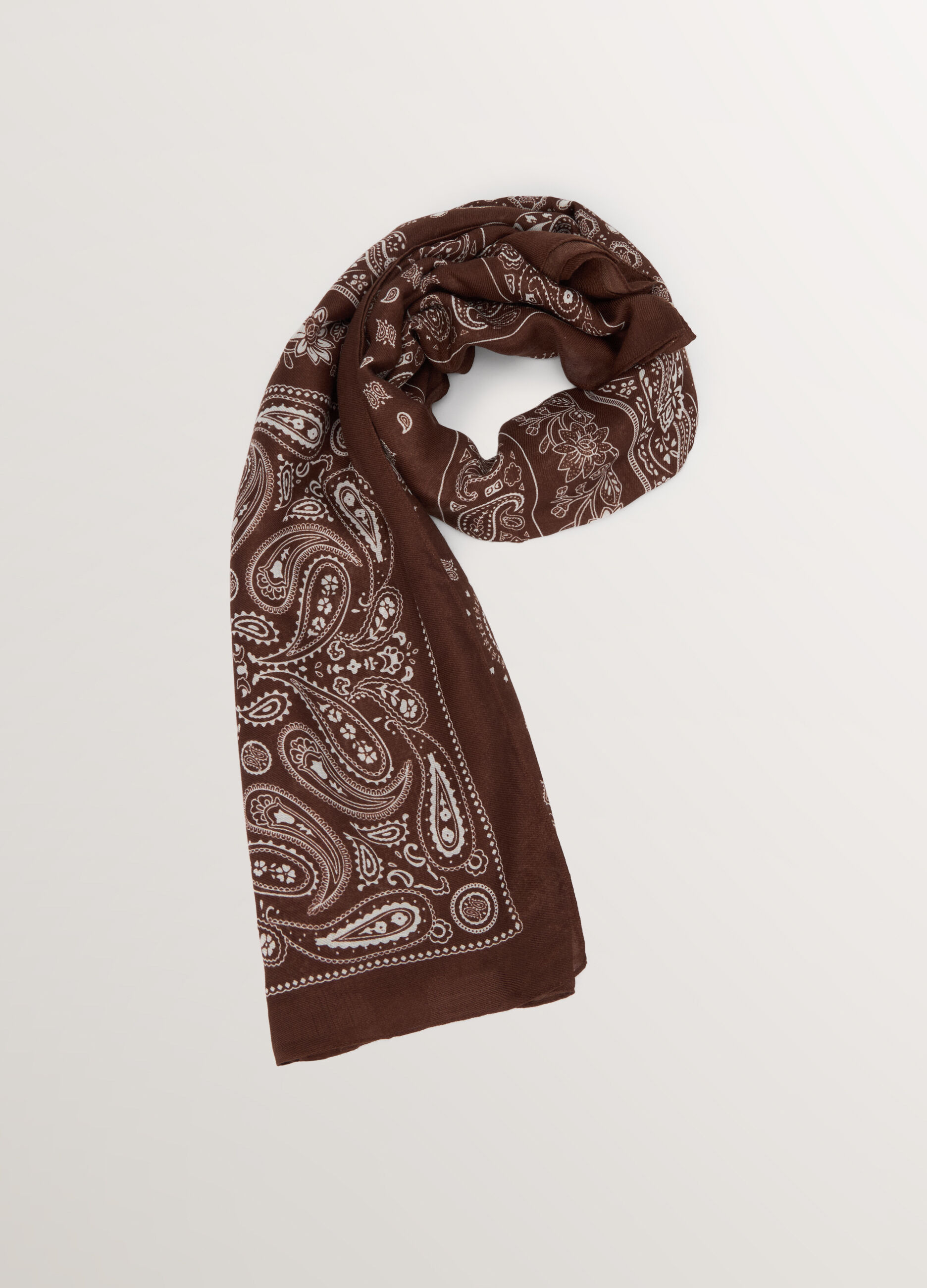 Foulard con stampa donna_0