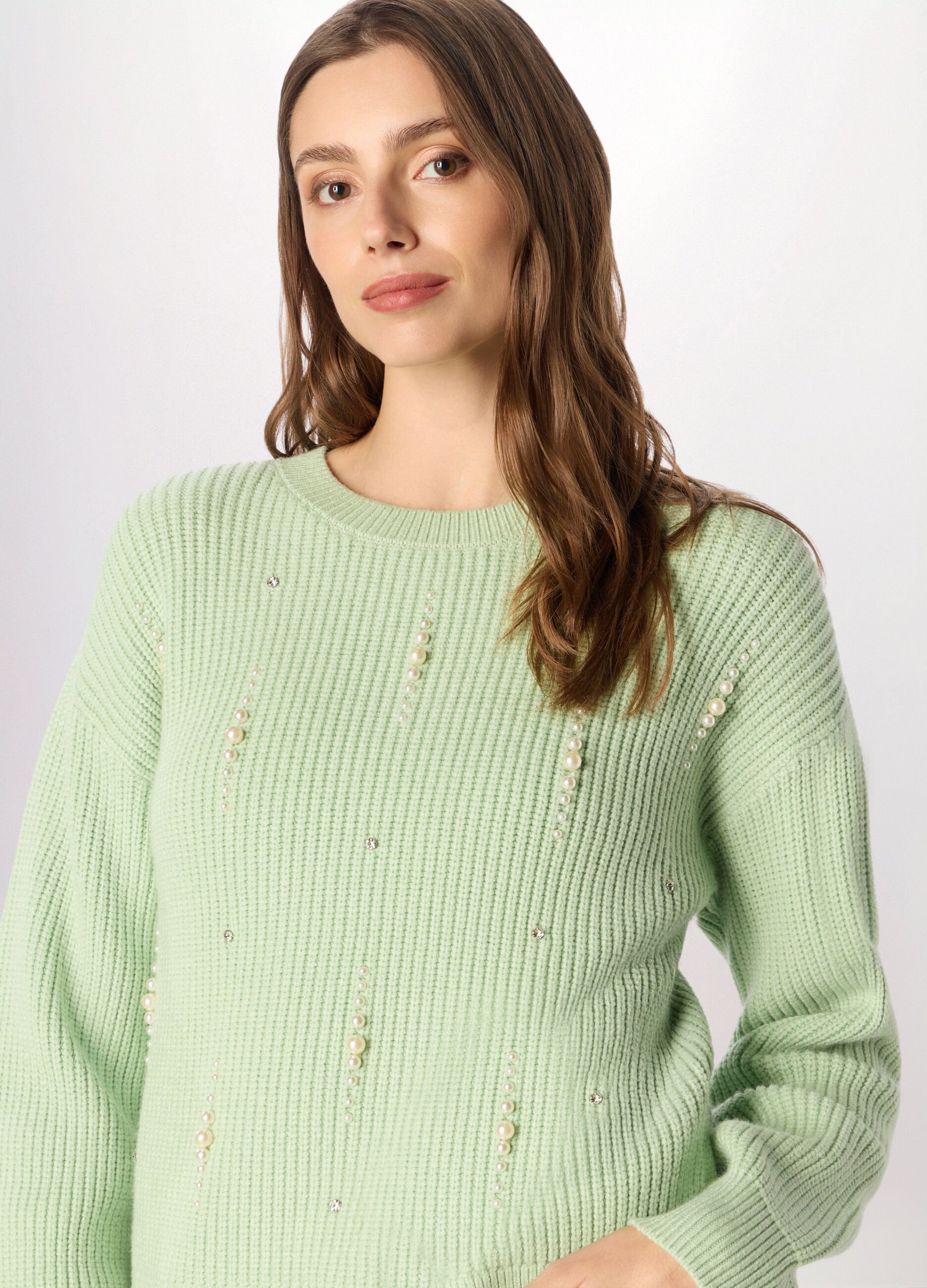 Pullover tricot misto viscosa donna_2