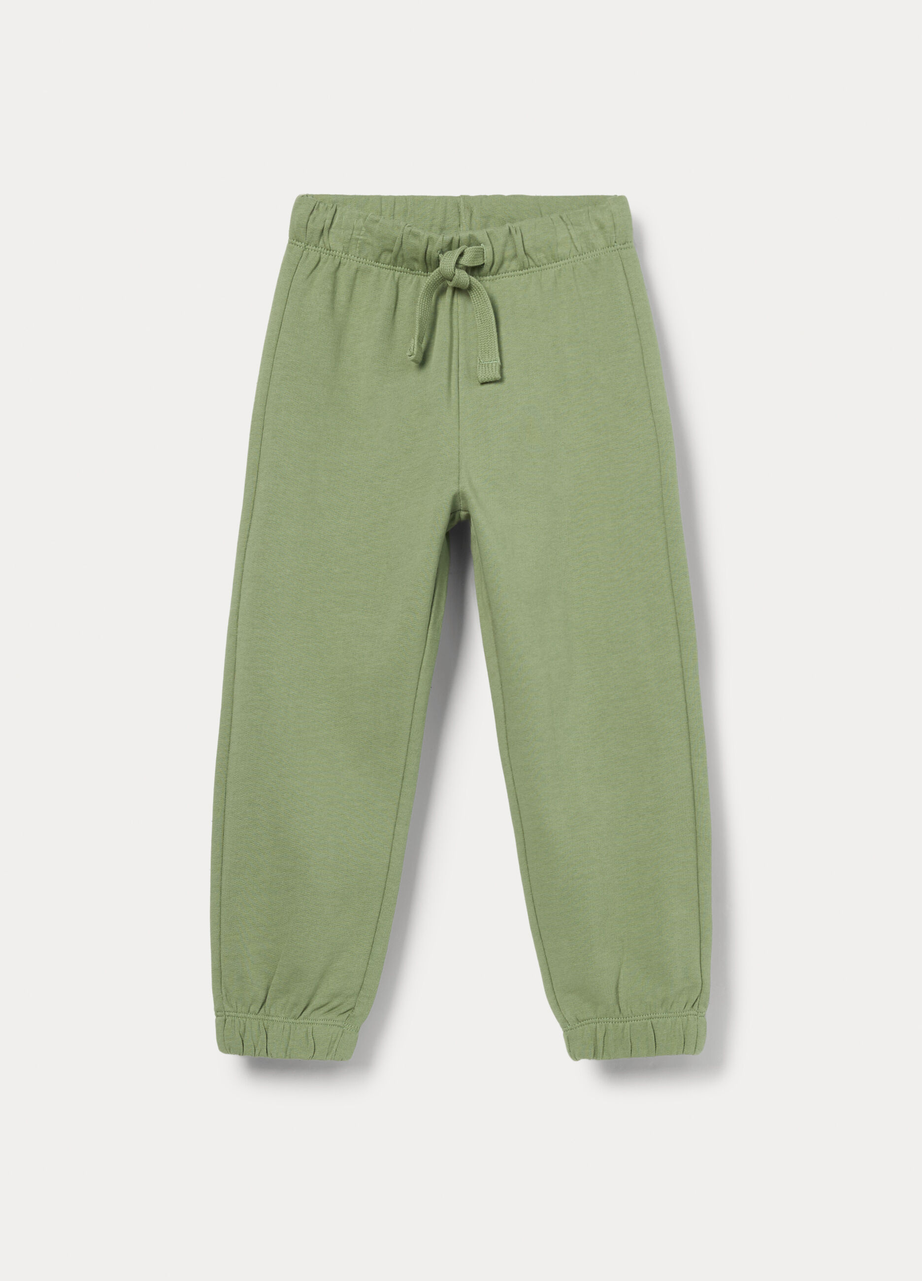 Jogger in french terry di puro cotone bambino_0