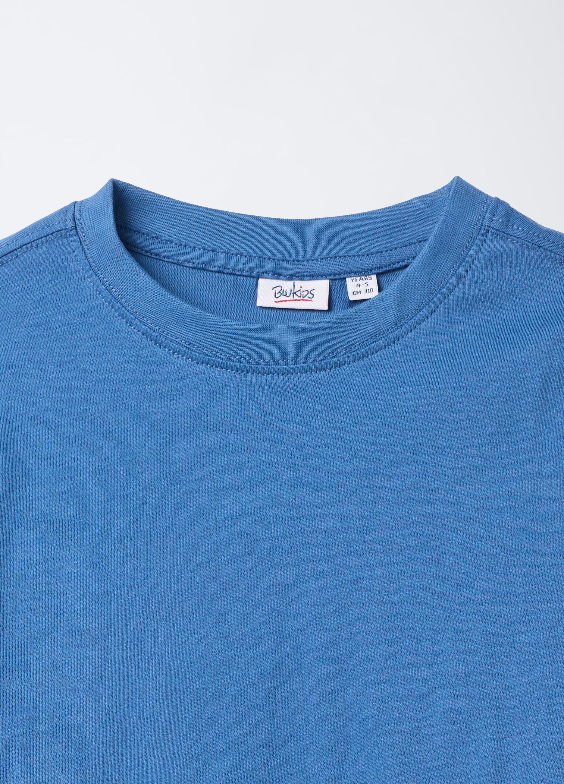 T-shirt girocollo in jersey di puro cotone bambino_2