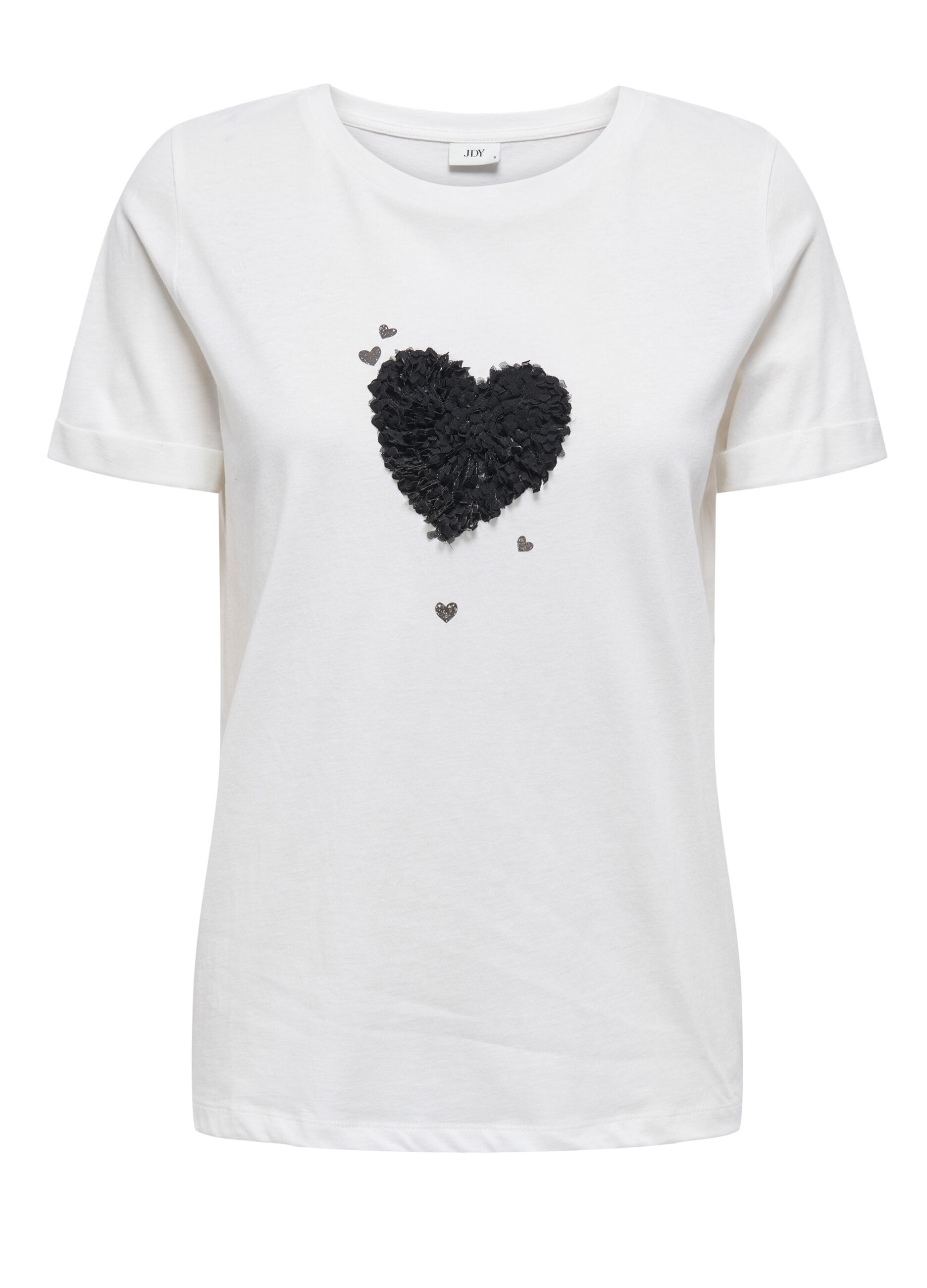 T-shirt con applicazioni donna_0