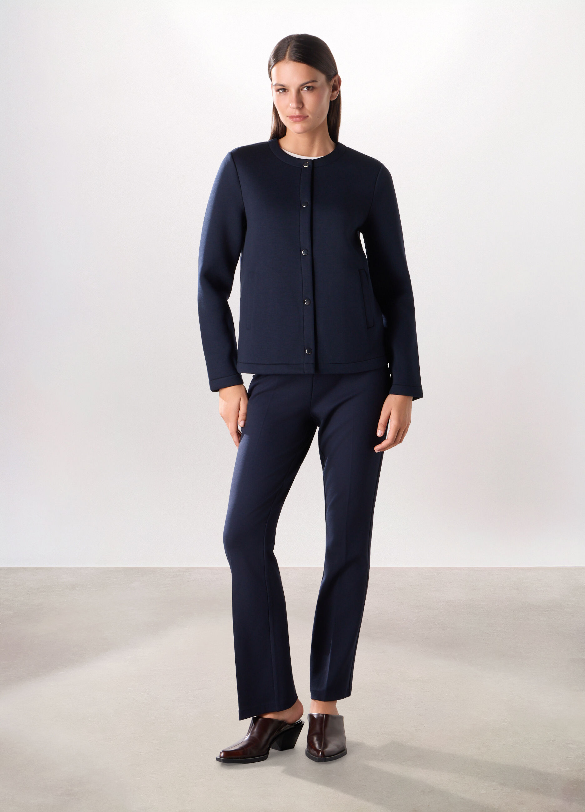 Giacca in scuba donna_0
