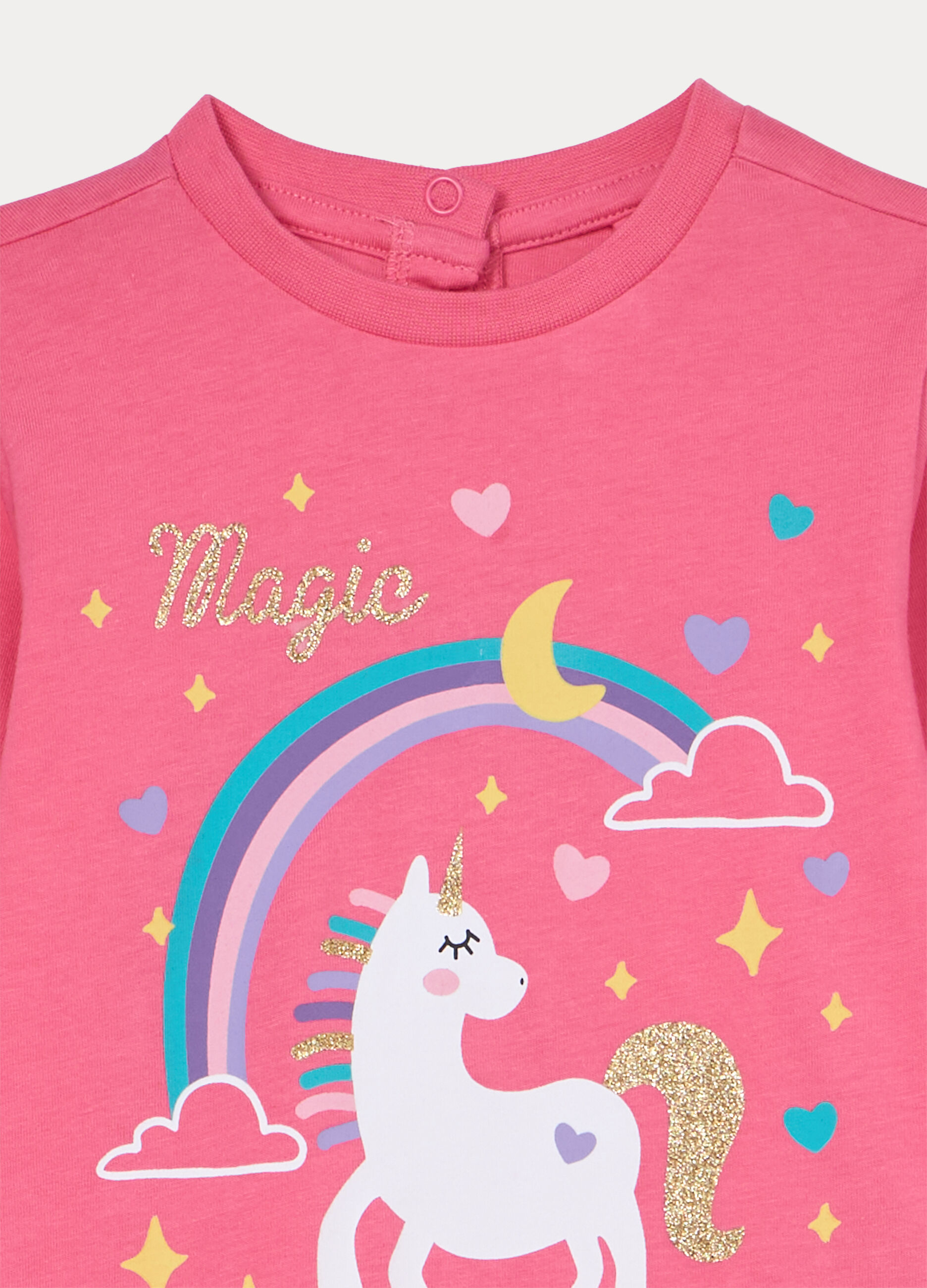 Set pigiama lungo in jersey di puro cotone _2