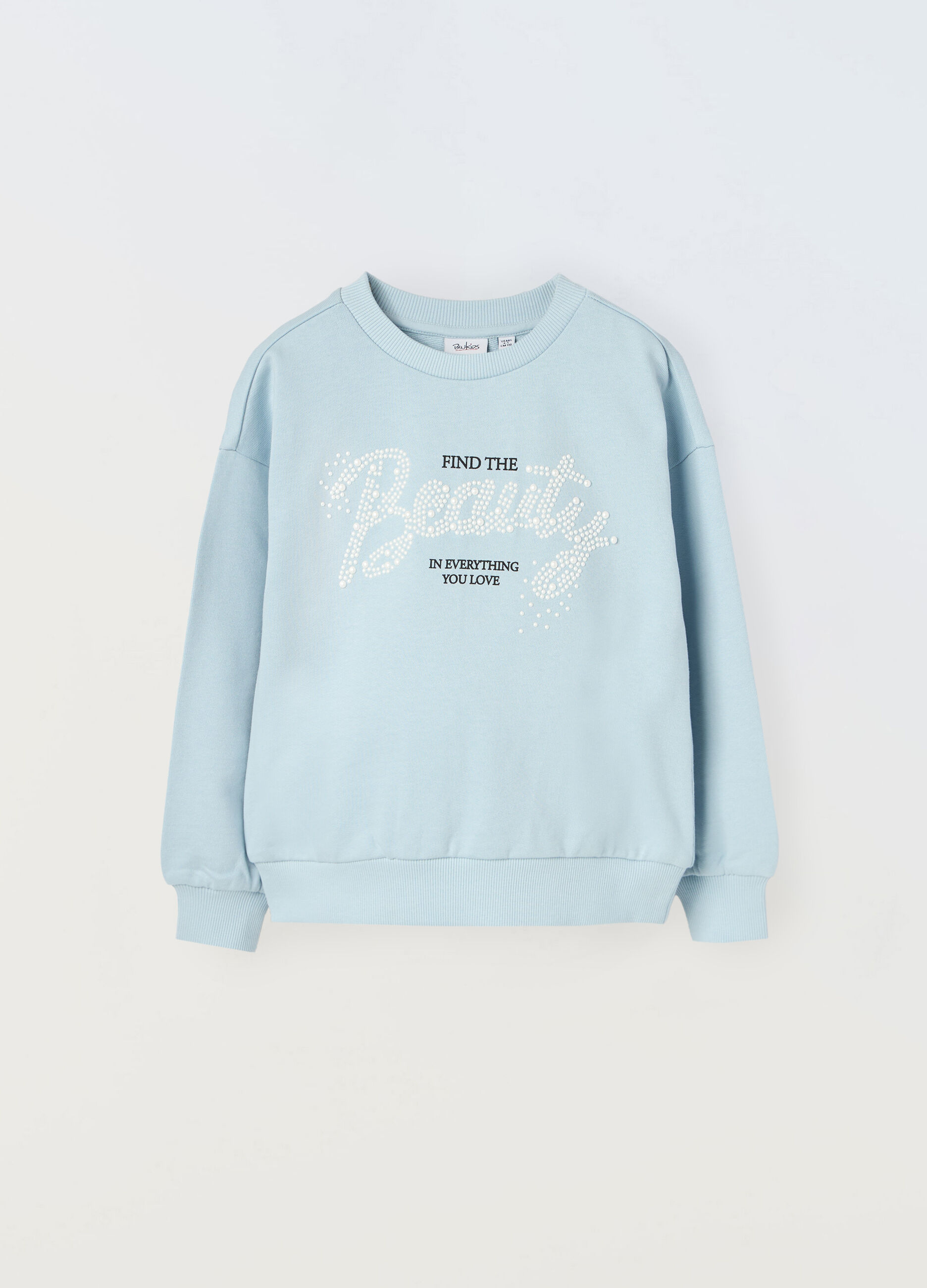 Felpa in puro cotone bambina_0