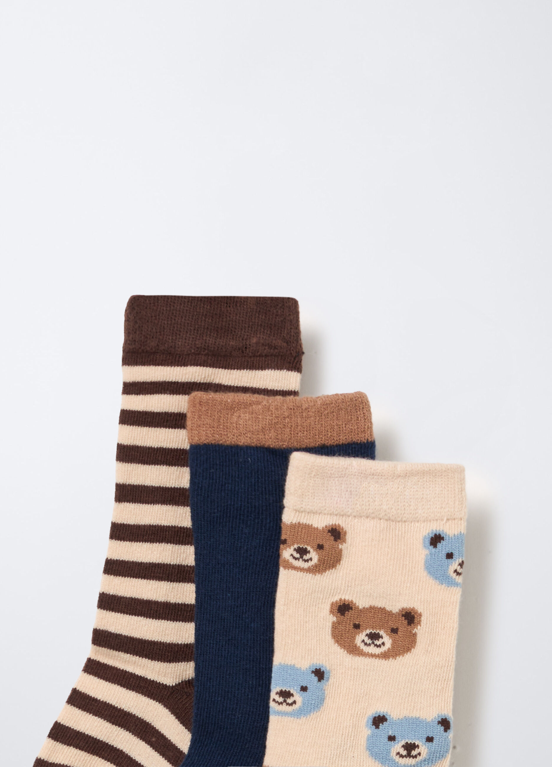 Pack 3 calze misto cotone stretch _2