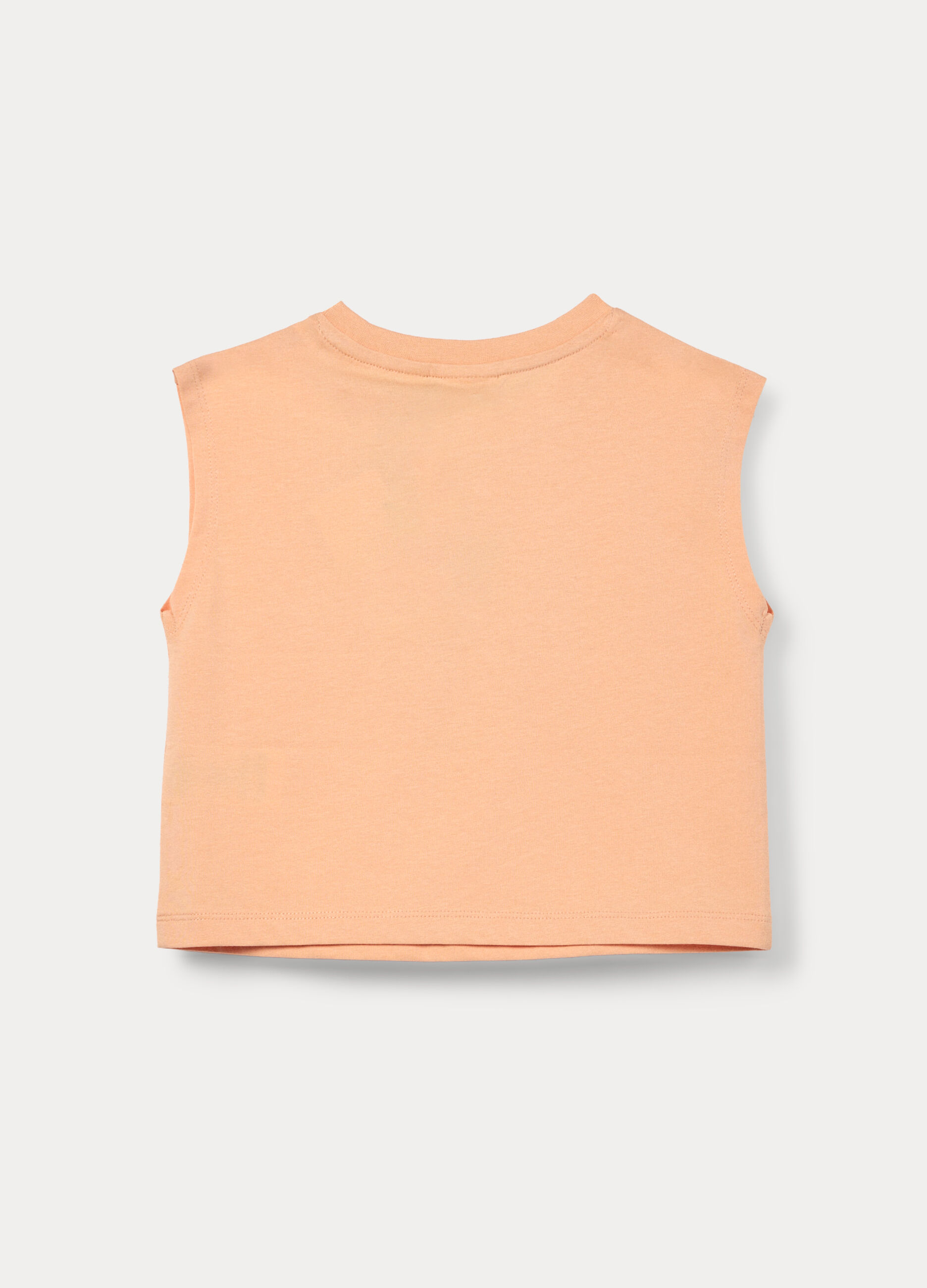 Top in jersey di puro cotone bambina_1