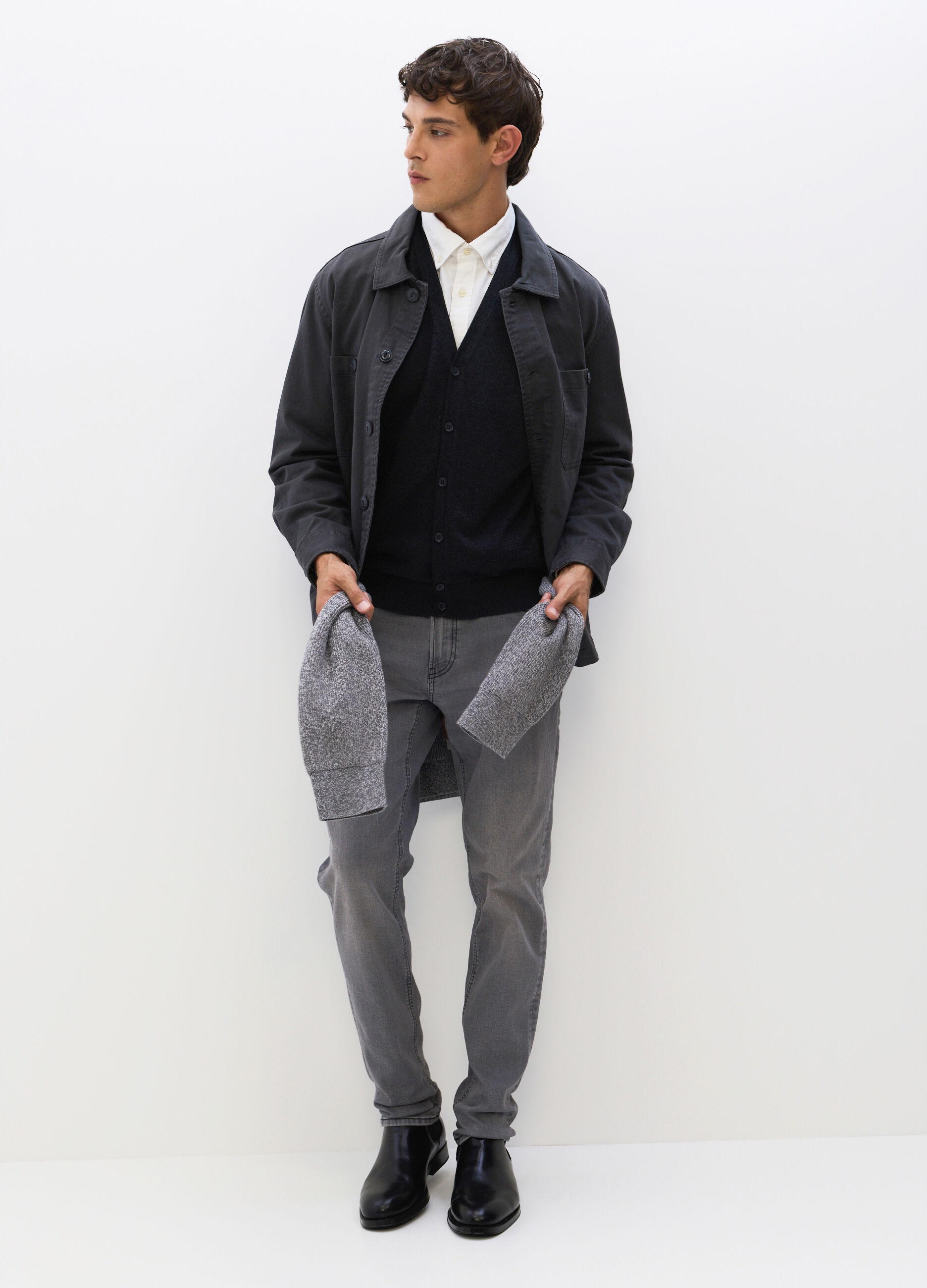 Jeans slim fit in denim stretch uomo_0