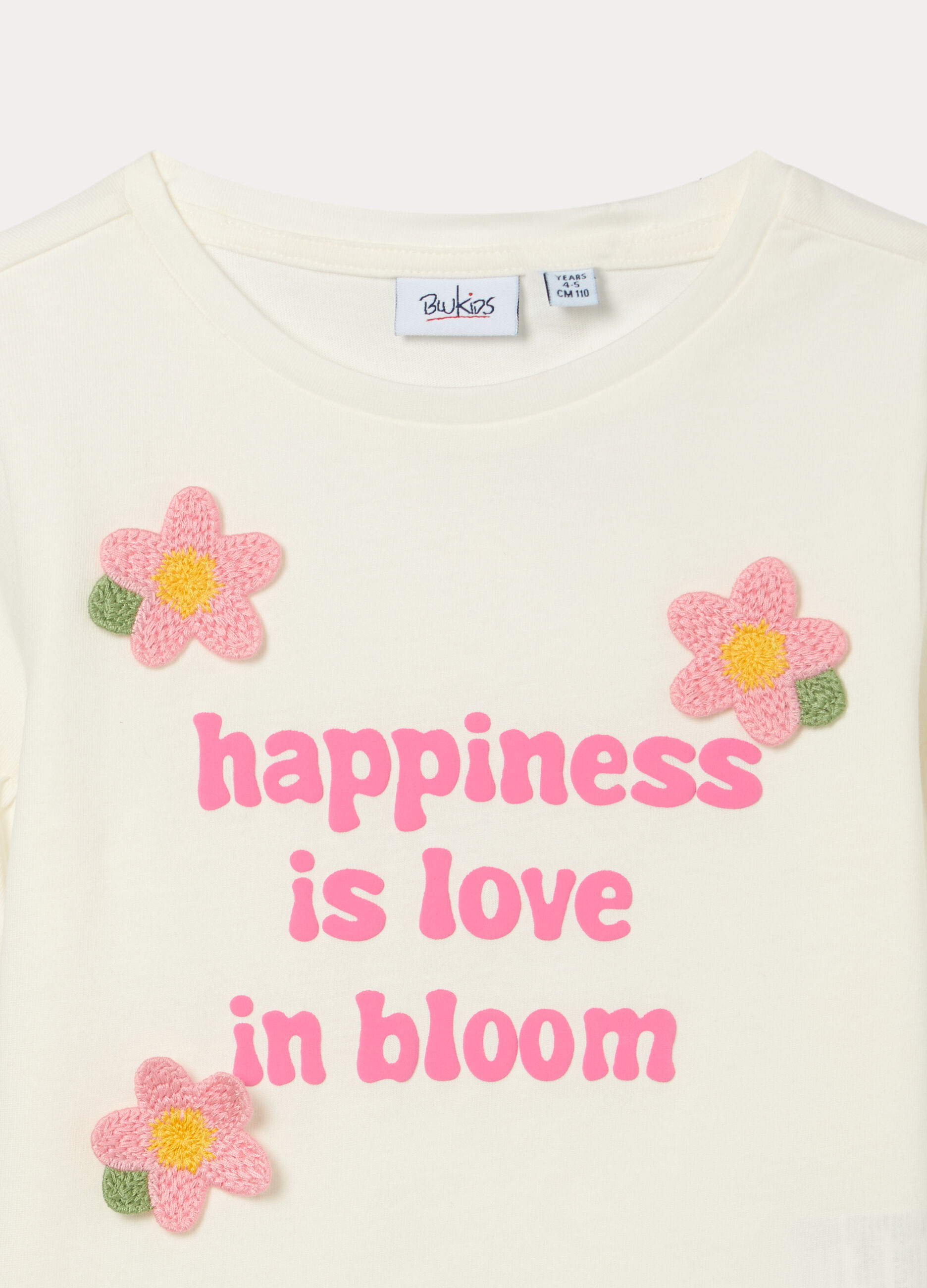 T-shirt in jersey di puro cotone bambina_2