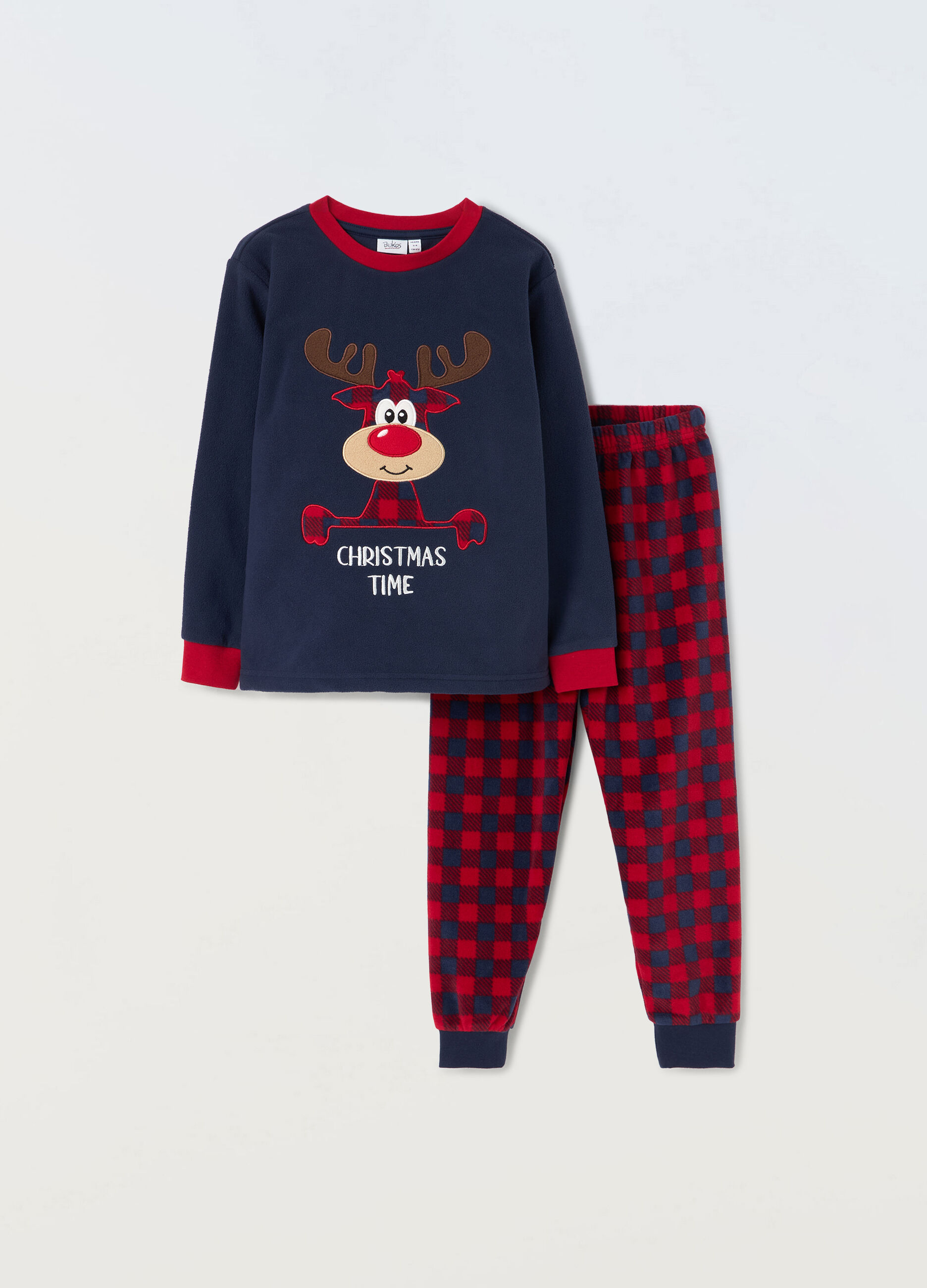 Set pigiama lungo in pile bambino_0