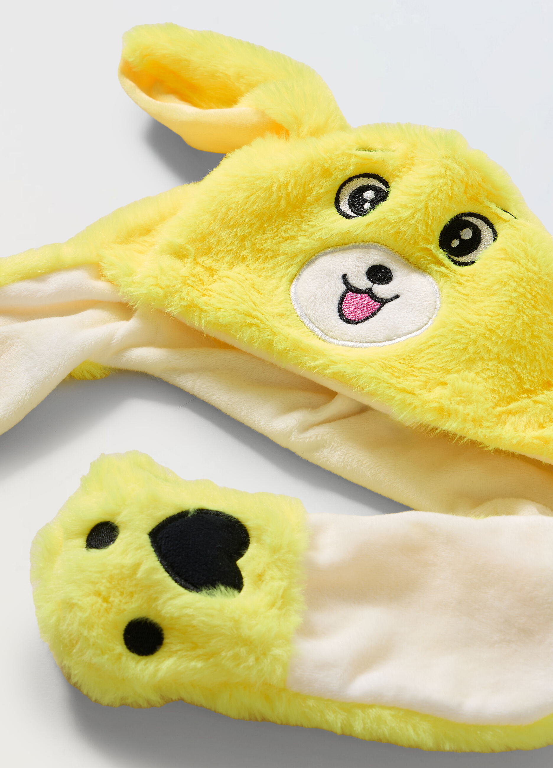 Para orecchie in eco fur con applicazioni 3D_1