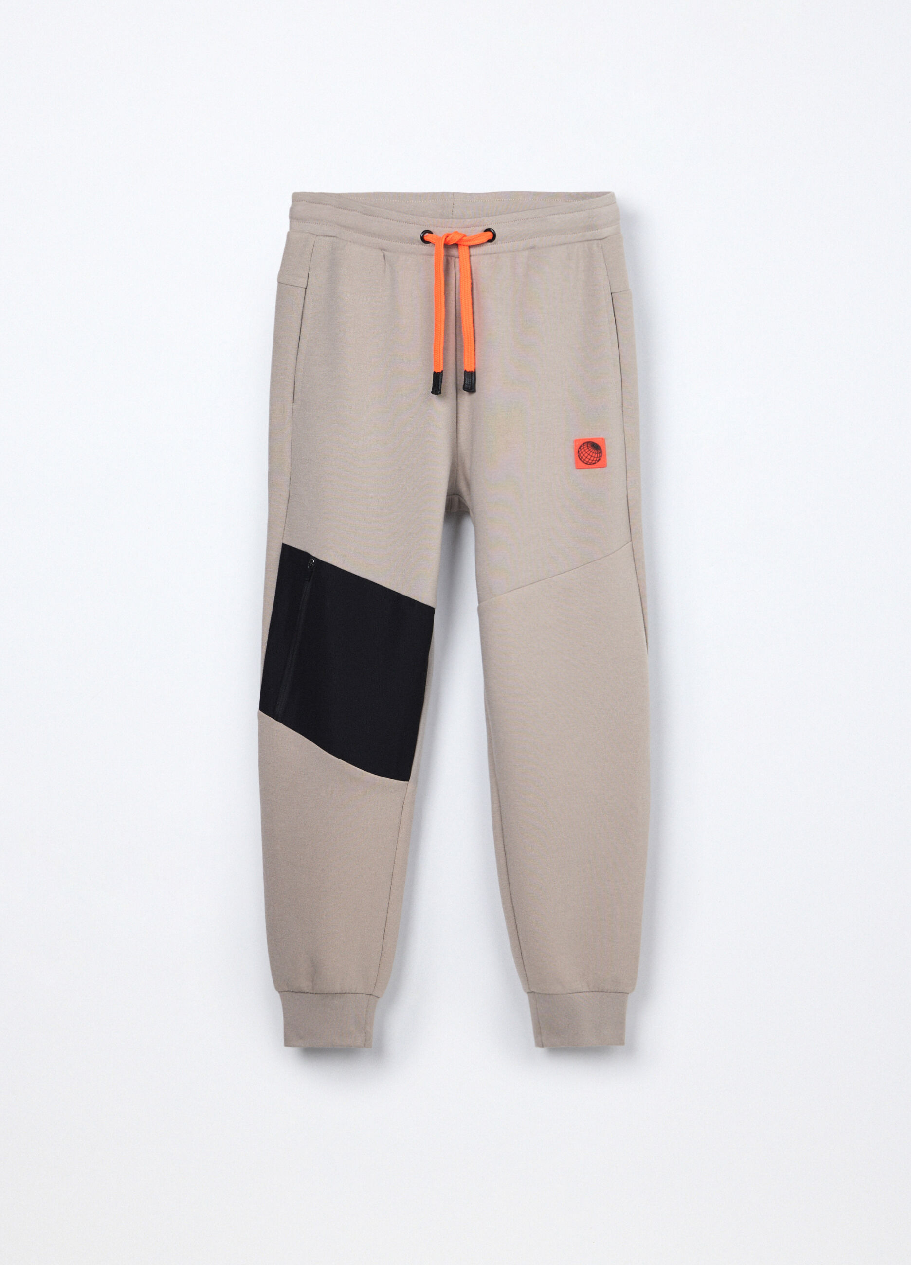 Jogger misto cotone ragazzo_0