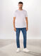 Jeans 5 tasche skinny in cotone stretch uomo_0