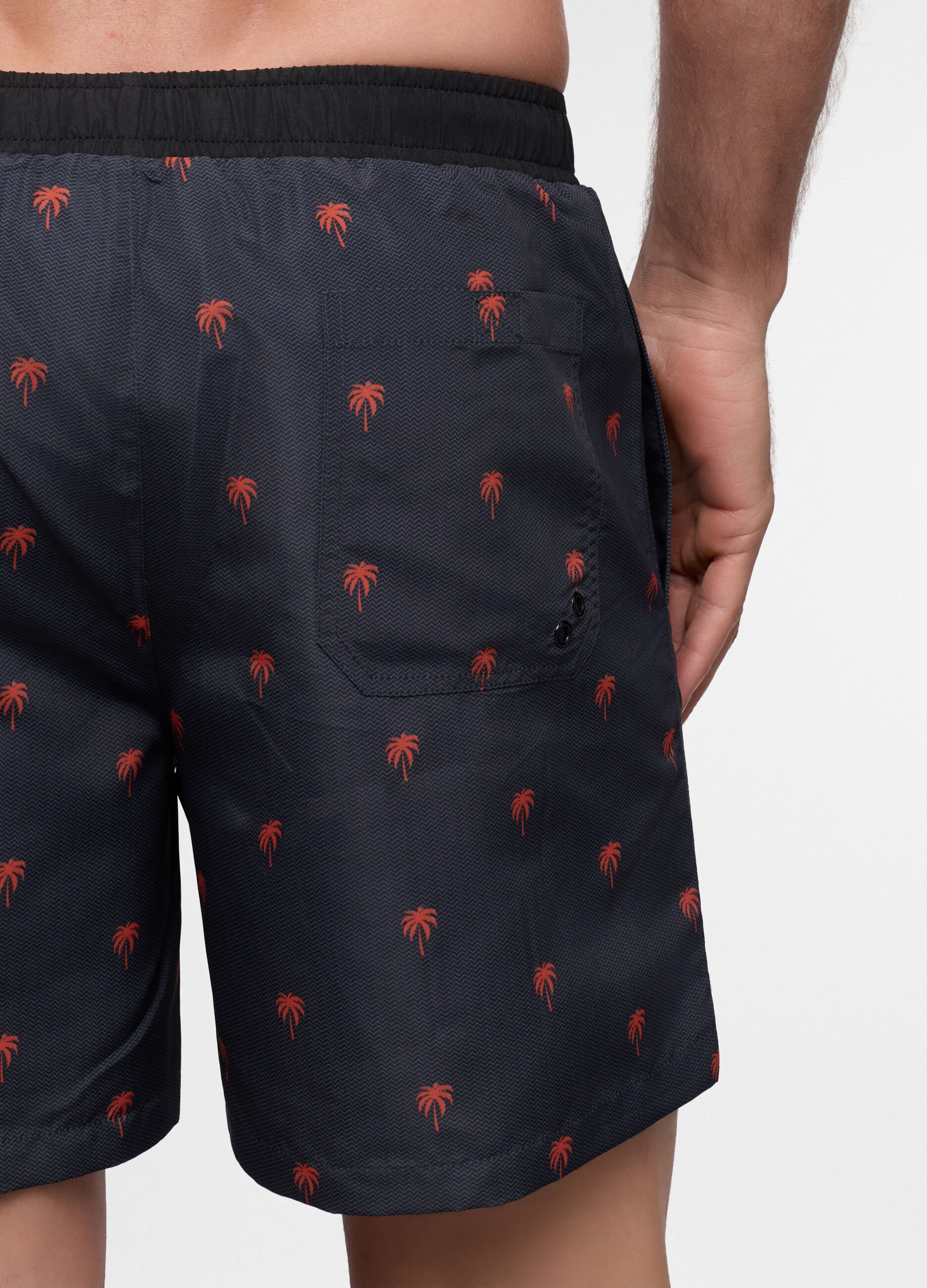 Boxer mare con stampa uomo_2
