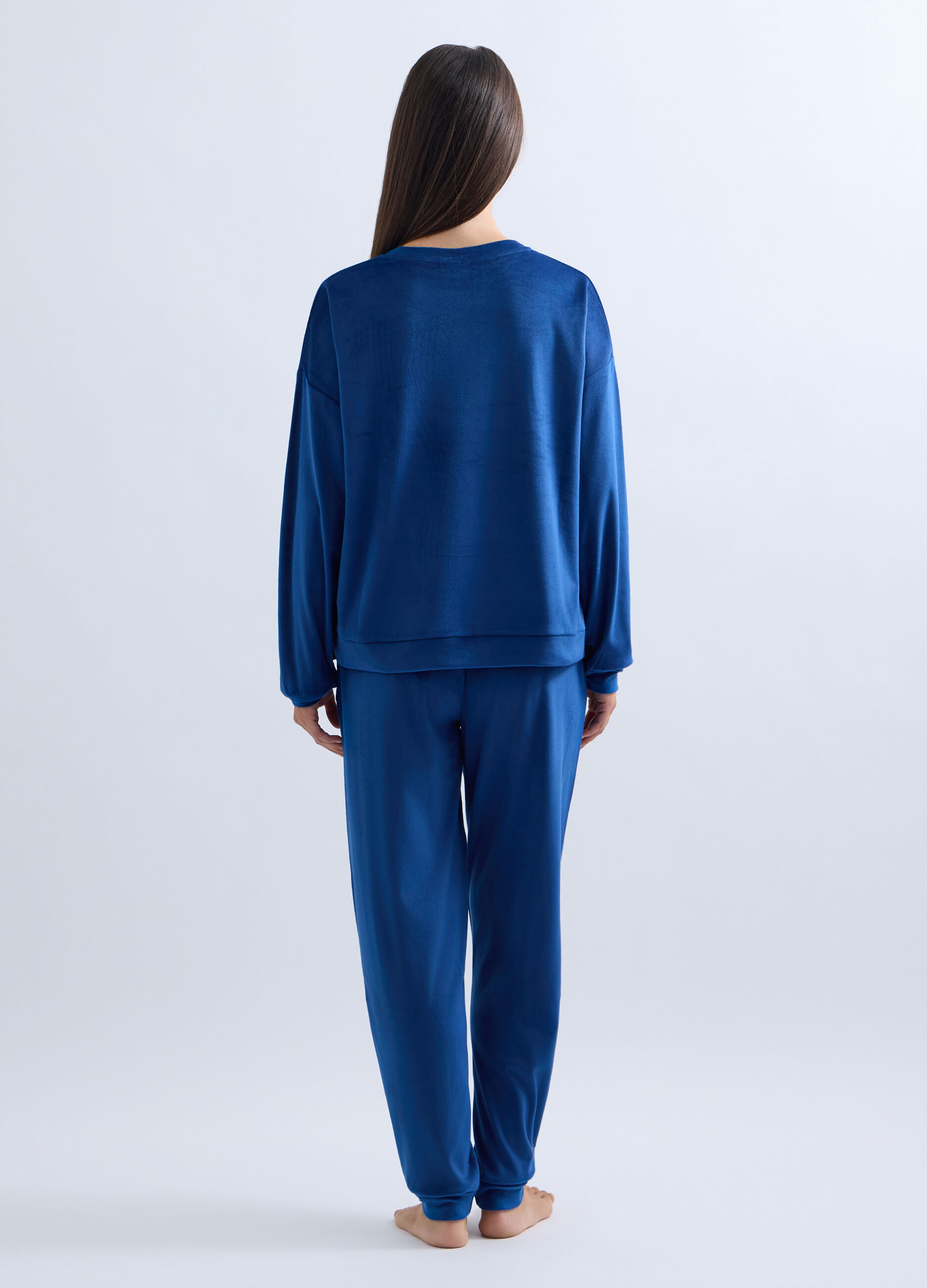 Set pigiama velour stretch donna_1