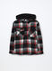 Camicia a quadri in flanella di puro cotone bambino_0