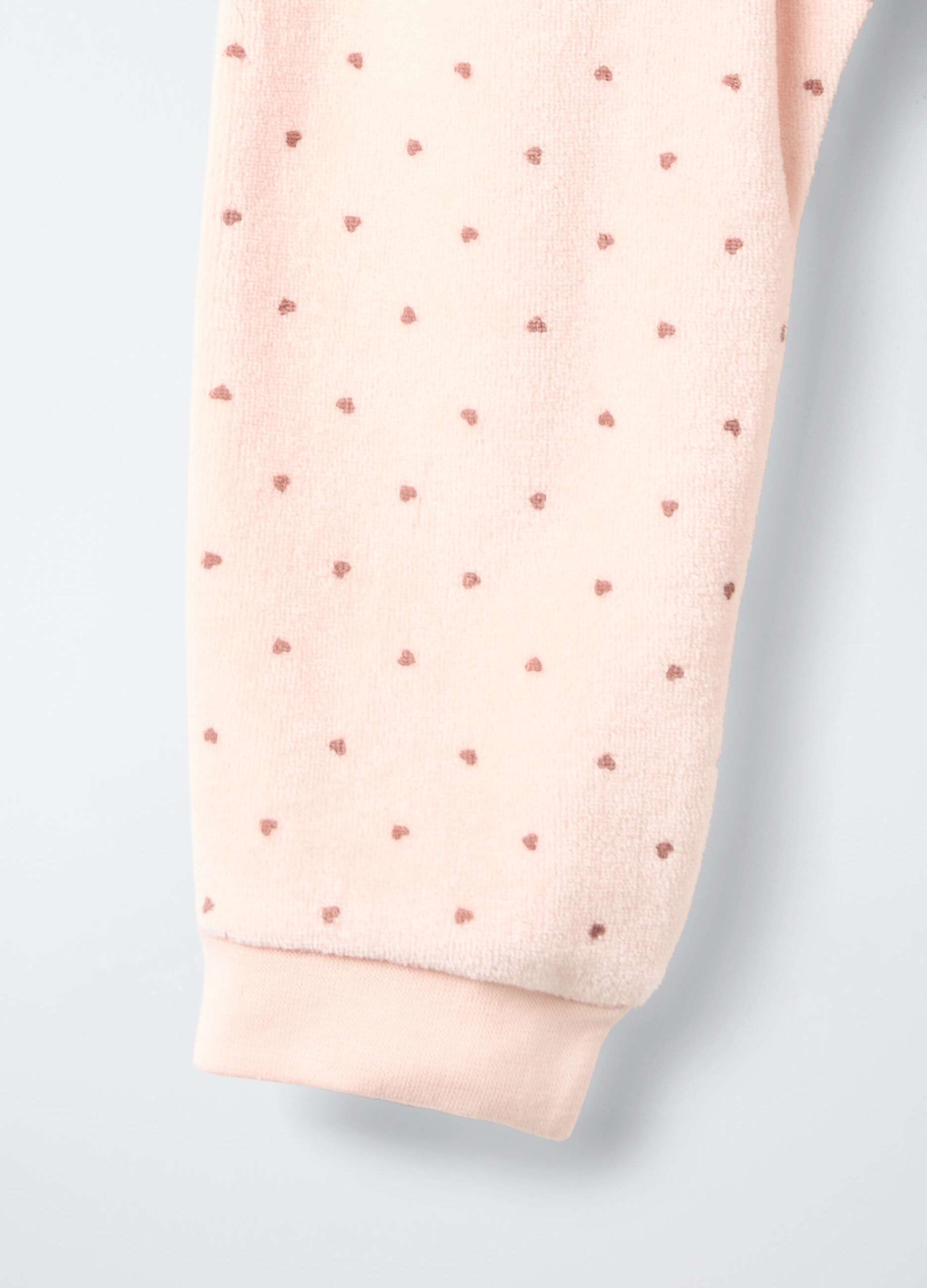 Pack 2 tutine pigiama velour misto cotone _3