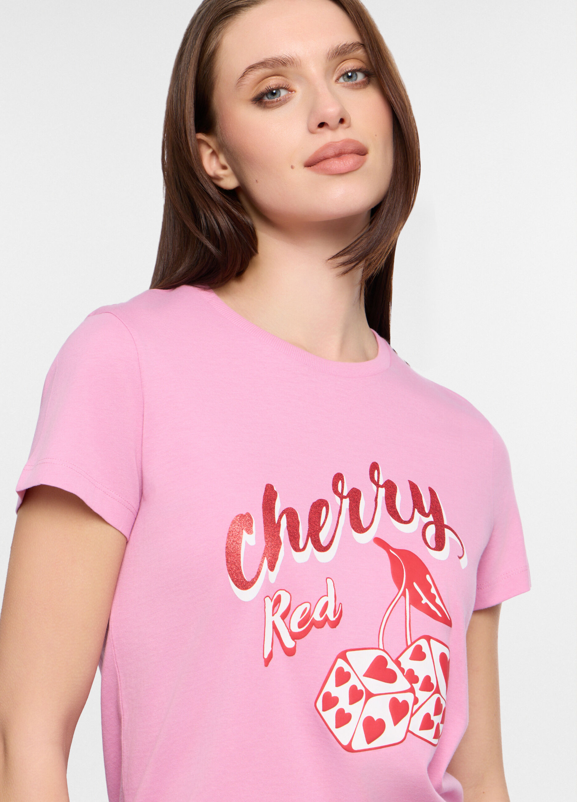 T-shirt girocollo donna_2