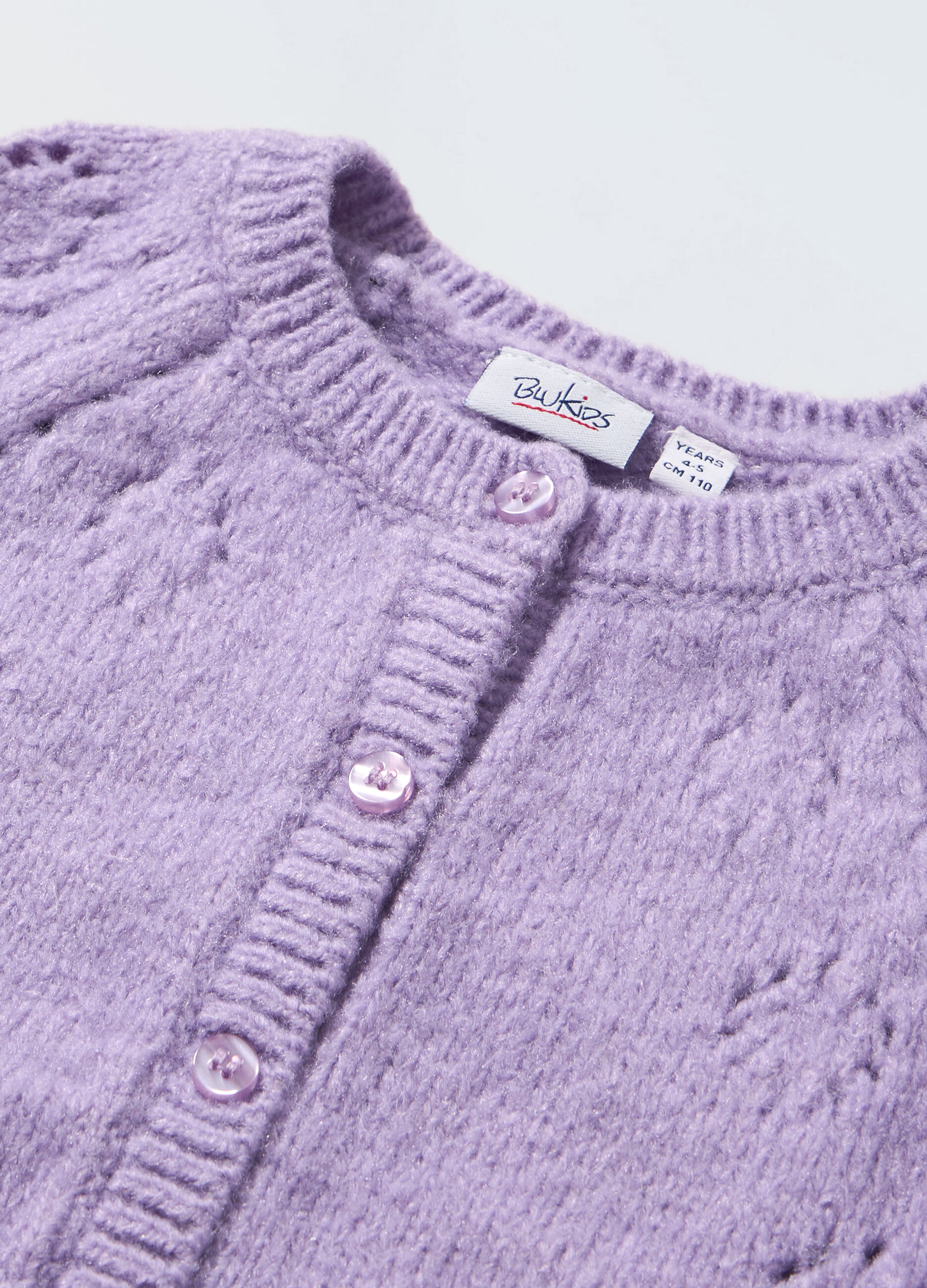 Cardigan misto lana bambina_1