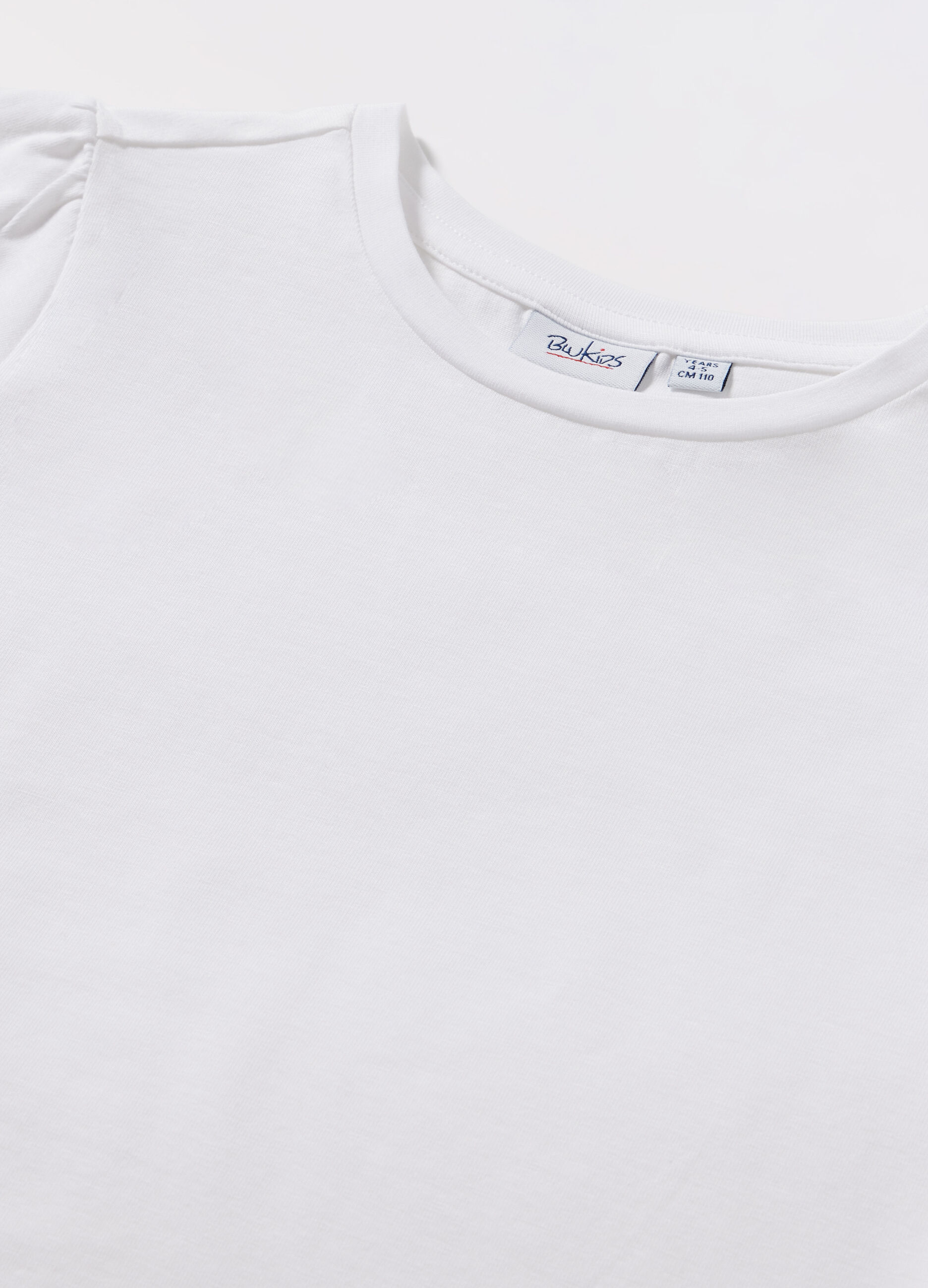 T-shirt in cotone stretch bambina_1