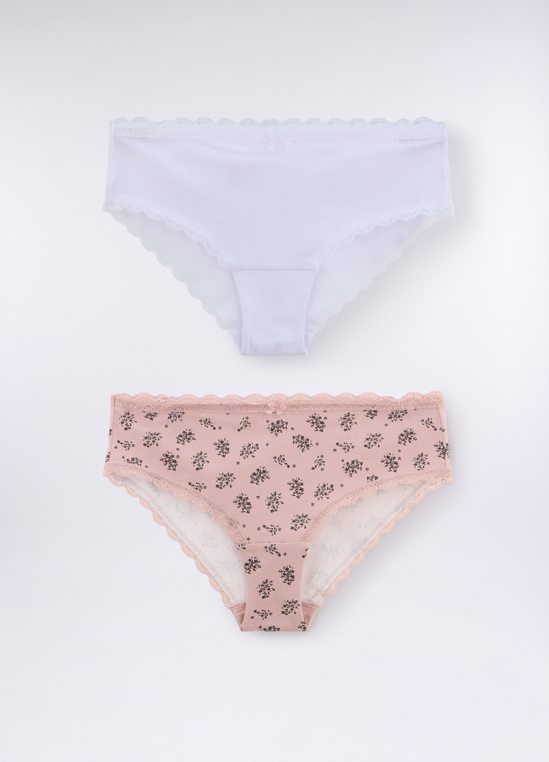 Pack 2 slip in jersey di cotone stretch donna_0