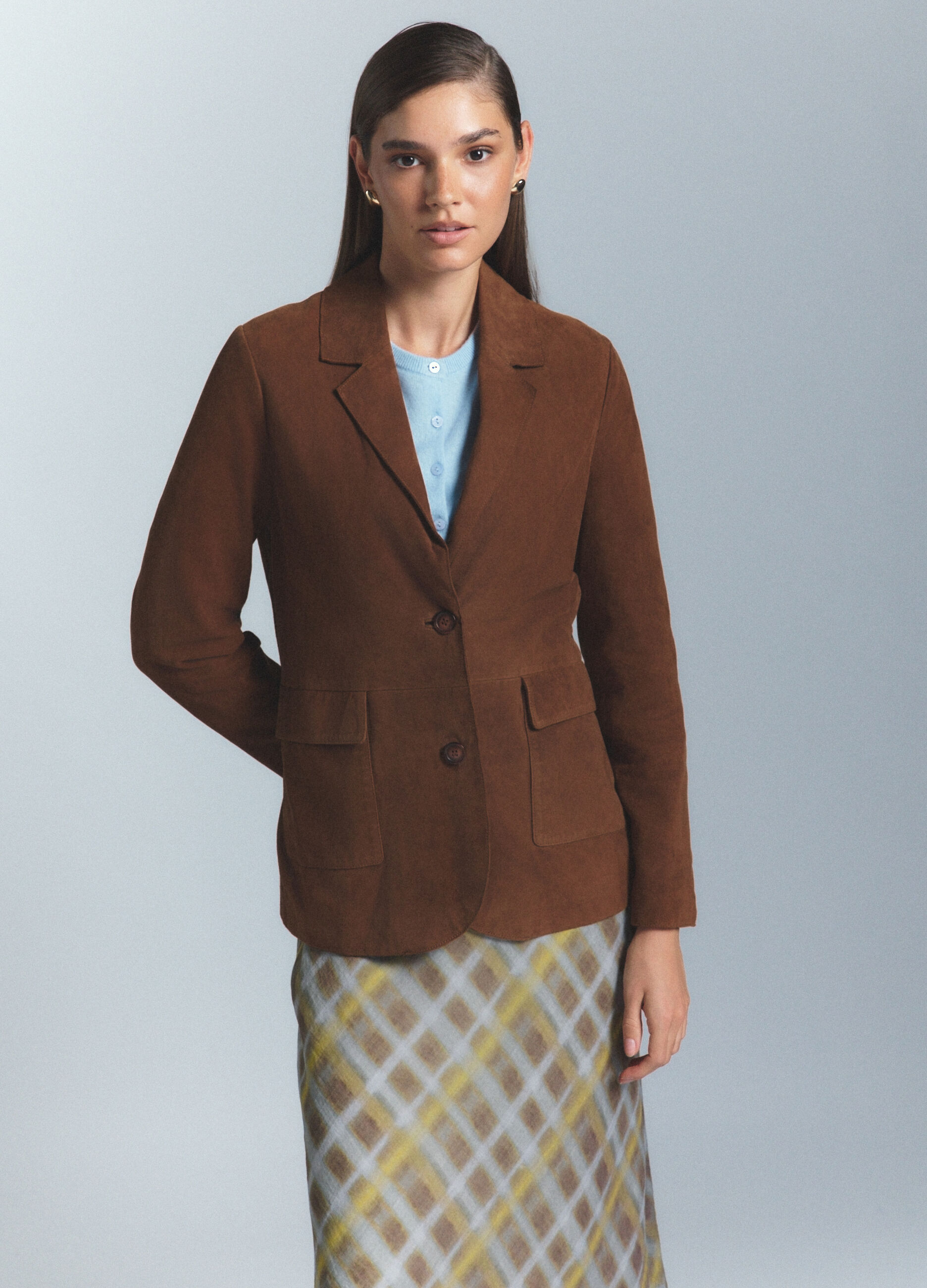 Trench in pura pelle di capra donna_1
