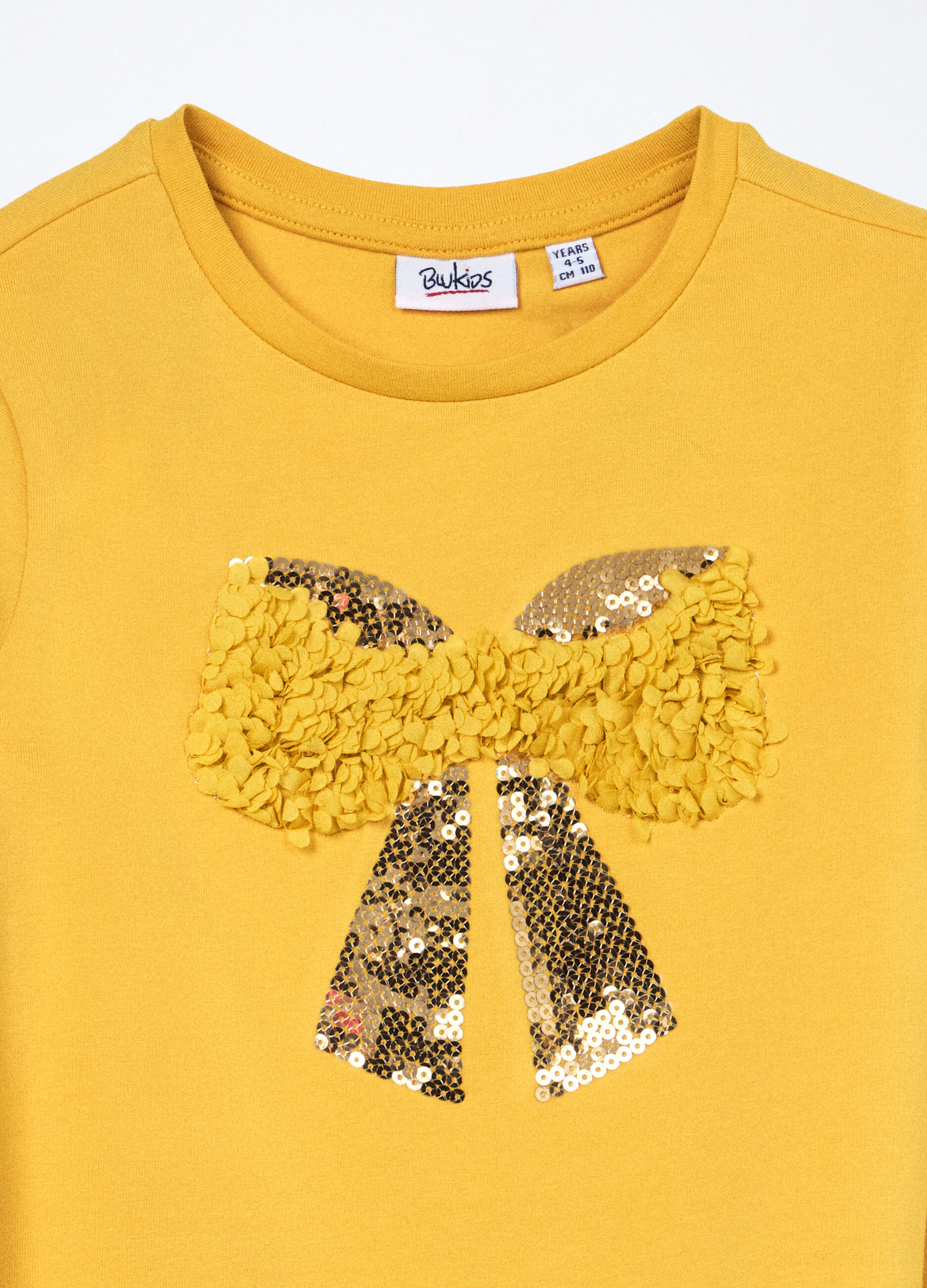 T-shirt in jersey di cotone stretch bambina_2