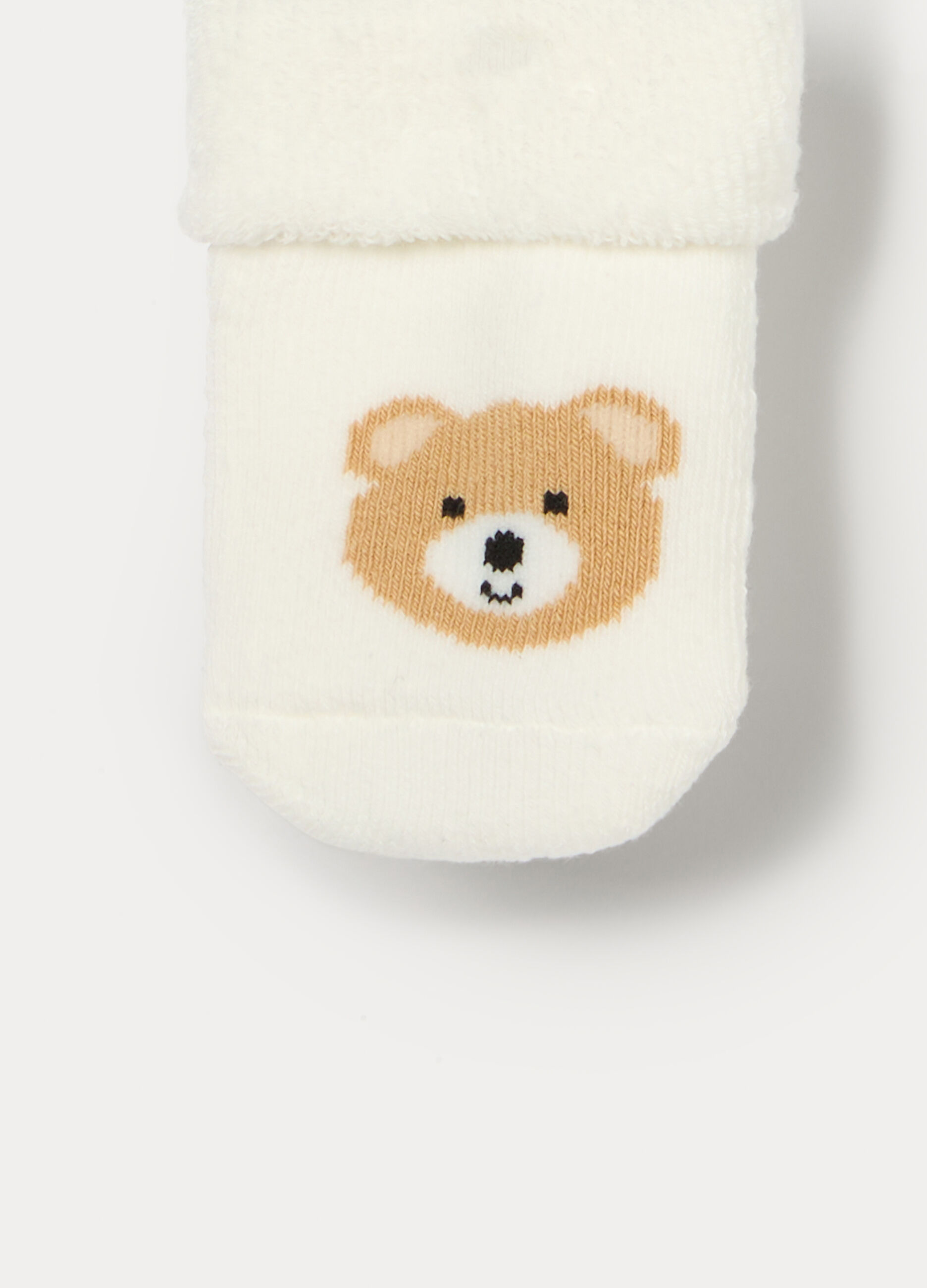 Pack 3 calze antiscivolo in spugna misto cotone _3