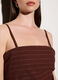 Abito gessato misto lino donna_3