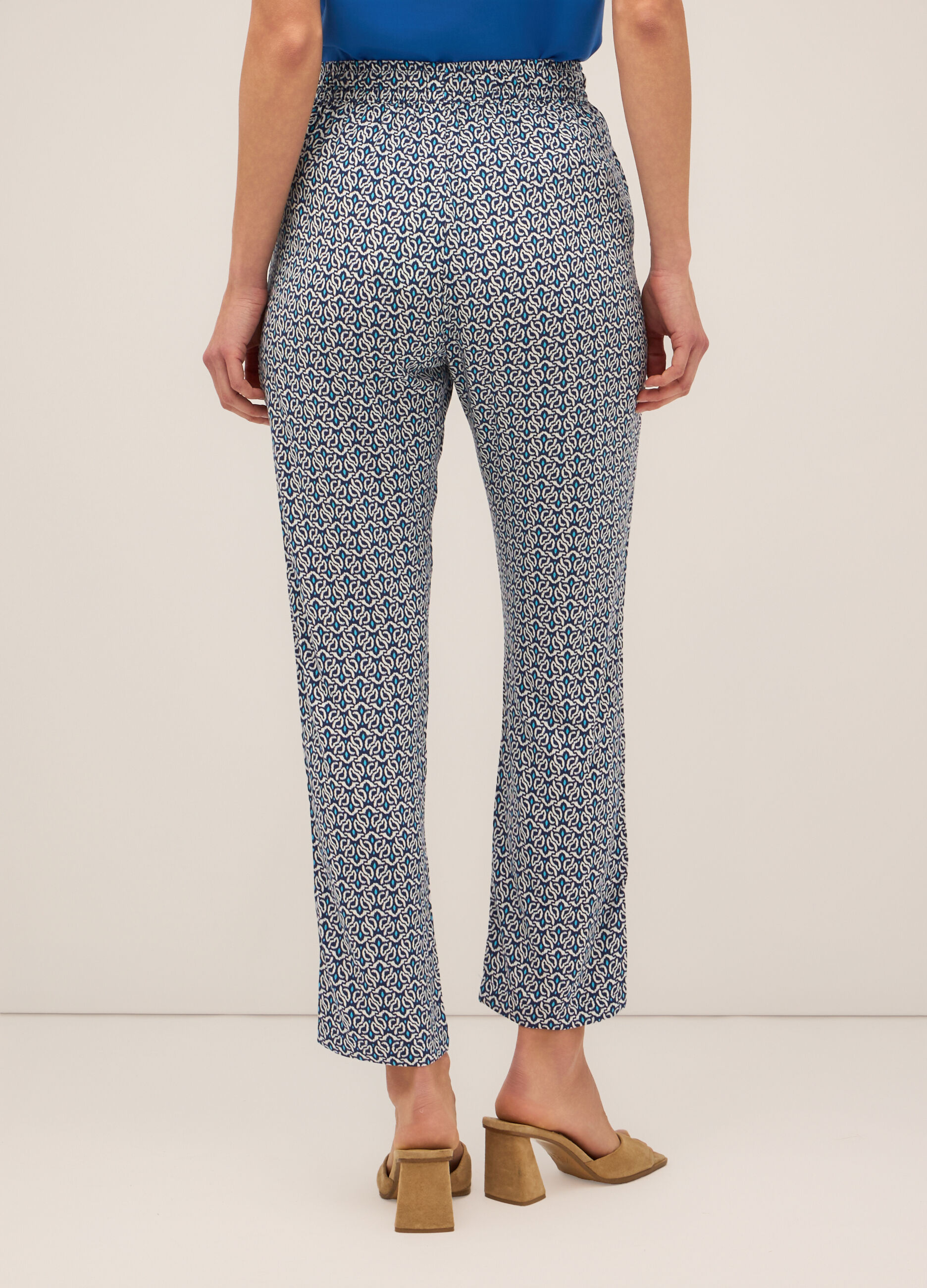 Pantaloni in pura viscosa donna_1