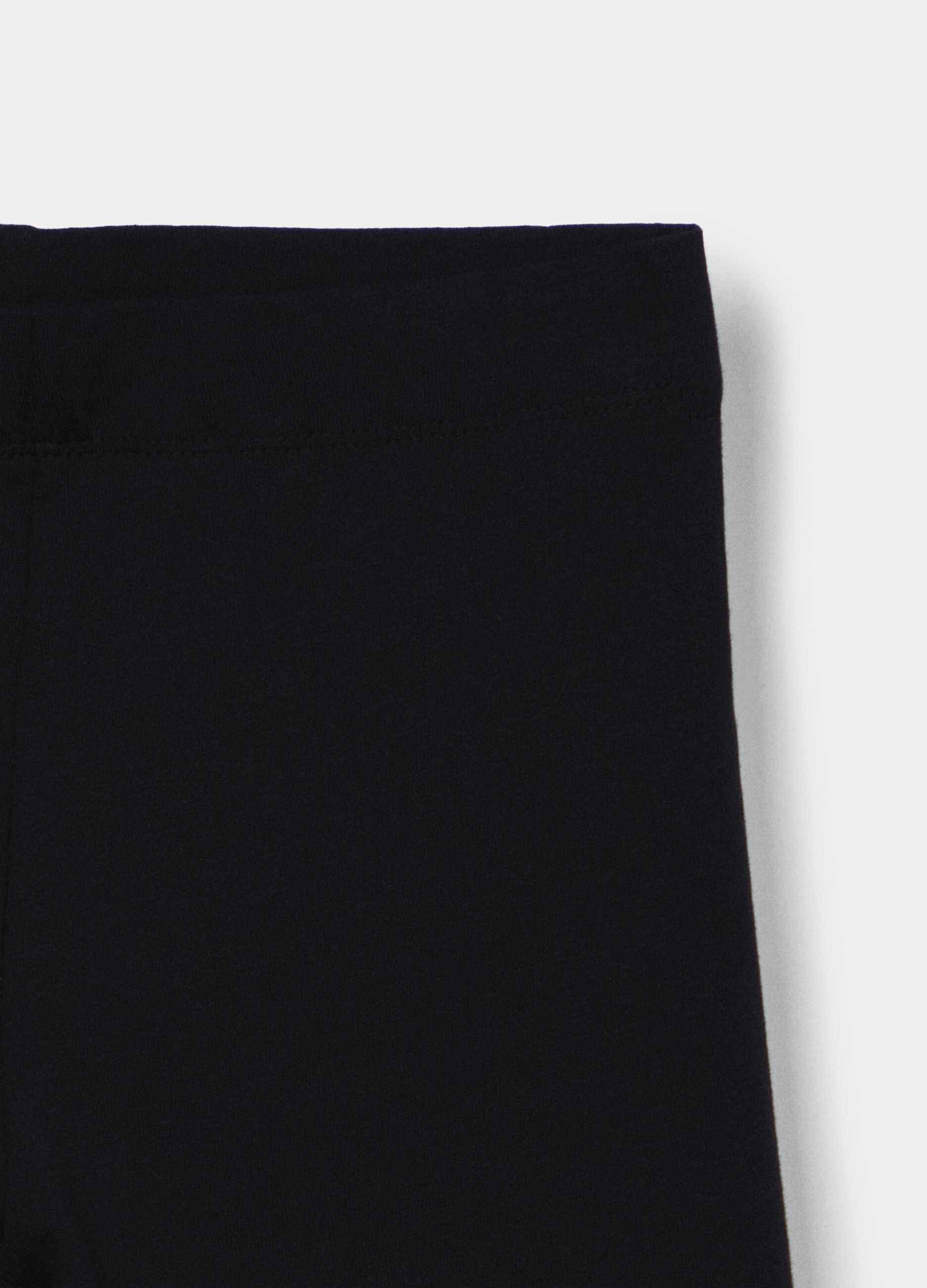 Leggings capri regular fit in cotone stretch ragazza_2