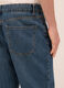 Jeans 5 tasche regular fit in denim di cotone misto lyocell uomo_3