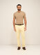 Pantaloni chino in cotone stretch uomo_0