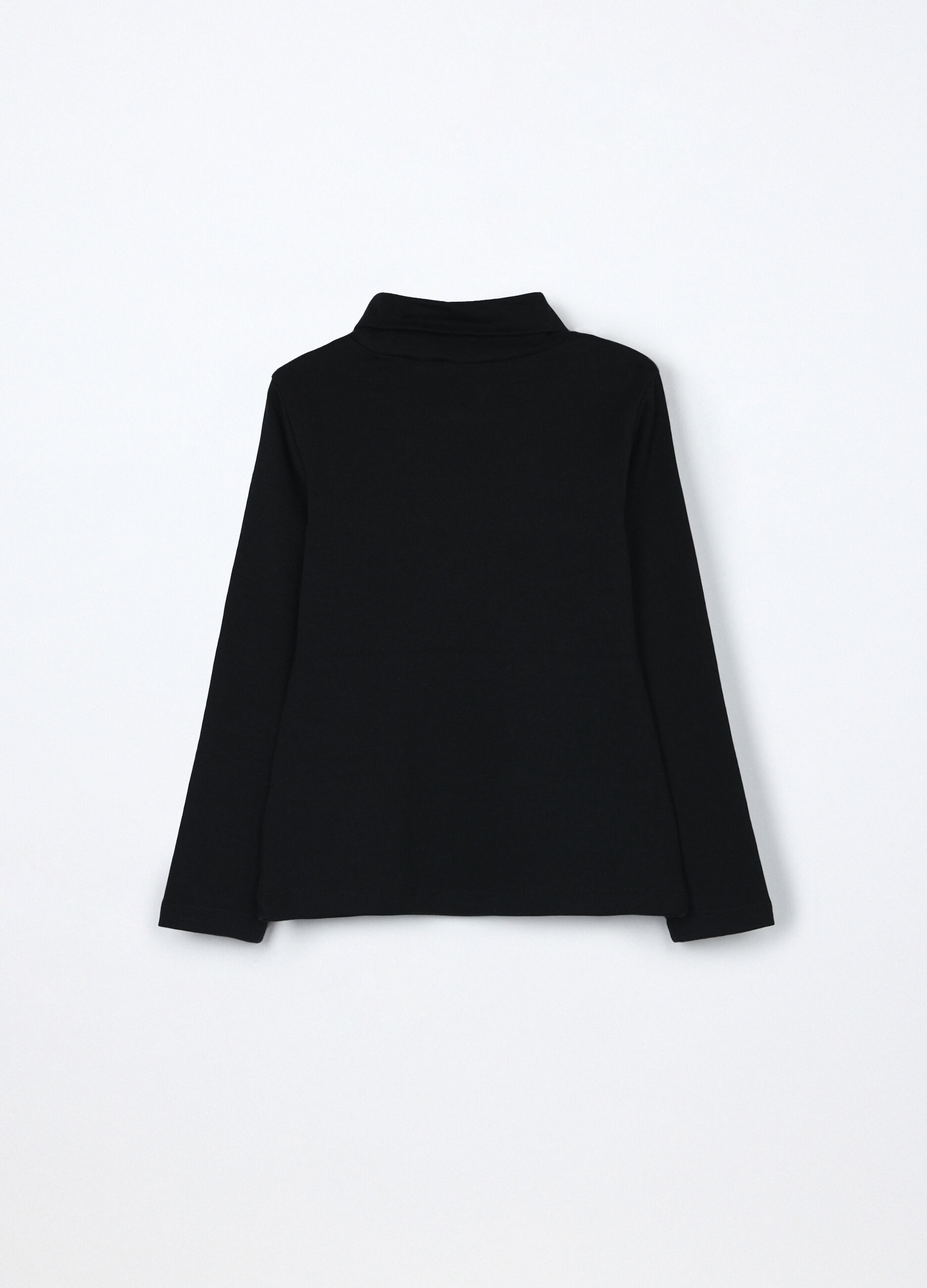 Lupetto in interlock di puro cotone bambina_1