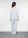 Set pigiama lungo in jersey di puro cotone donna_1