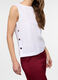 Blusa fit regular girocollo misto lino donna_2