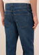 Jeans 5 tasche regular fit in denim di cotone misto lyocell uomo_3