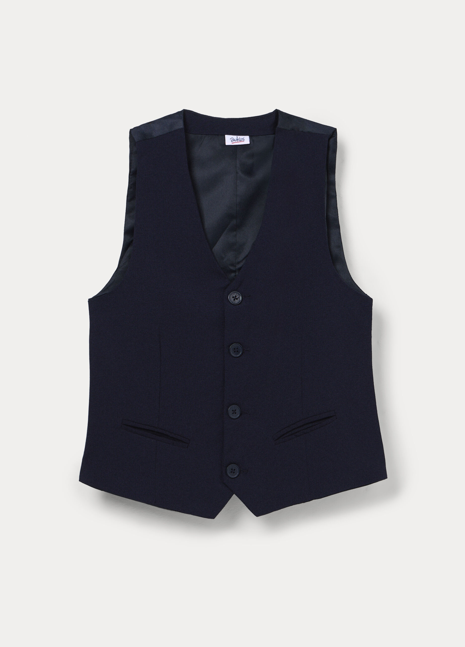 Gilet misto viscosa ragazzo_0