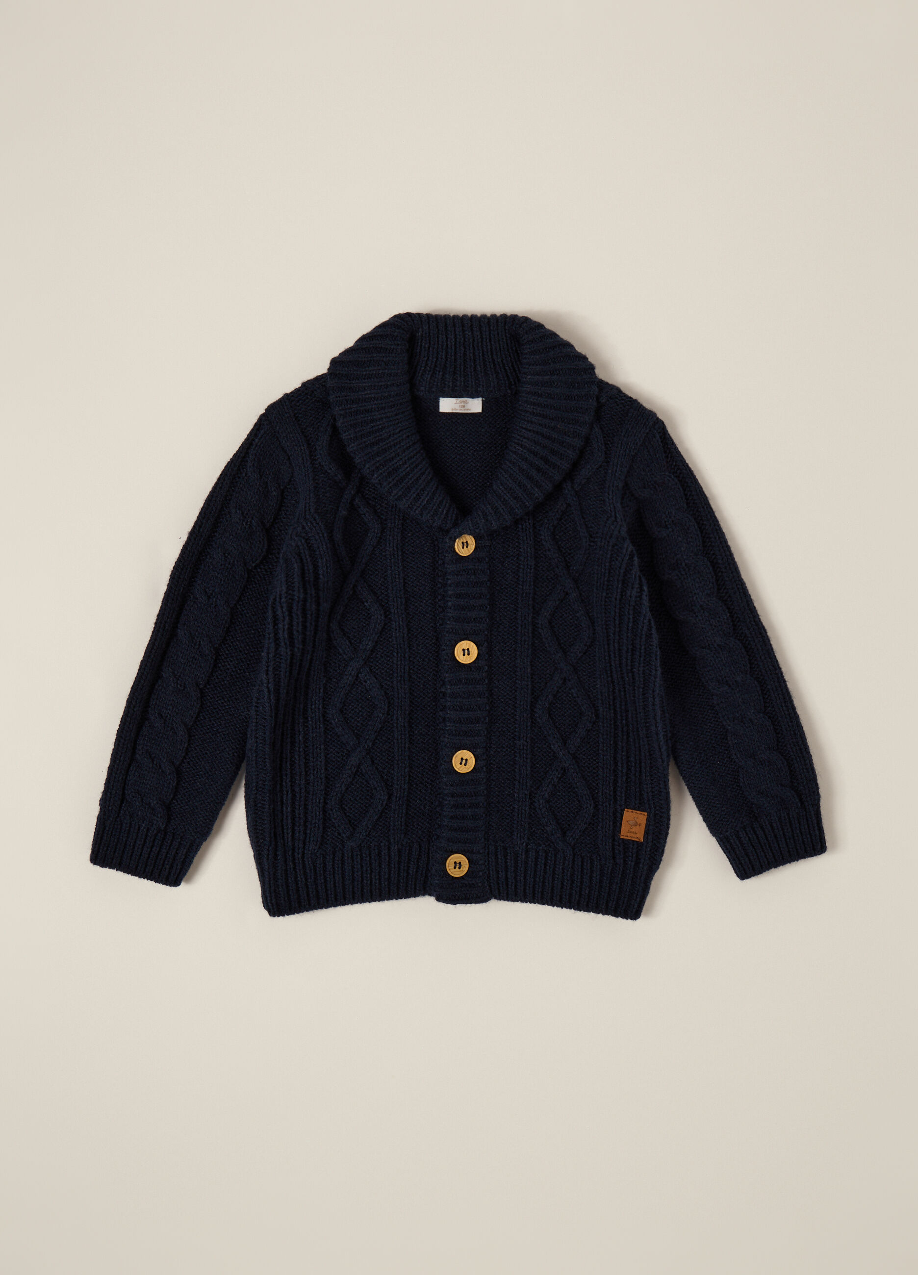 Cardigan tricot misto cotone IANA neonato