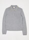 Polo in tricot misto lana a manica lunga donna_4