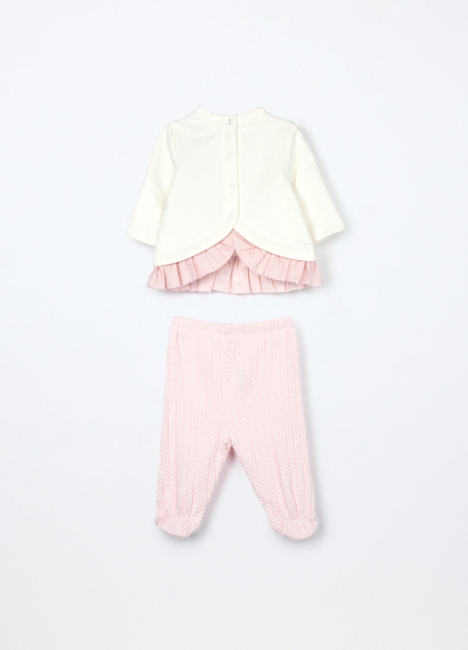 Set Disney in cotone fleece neonata_1