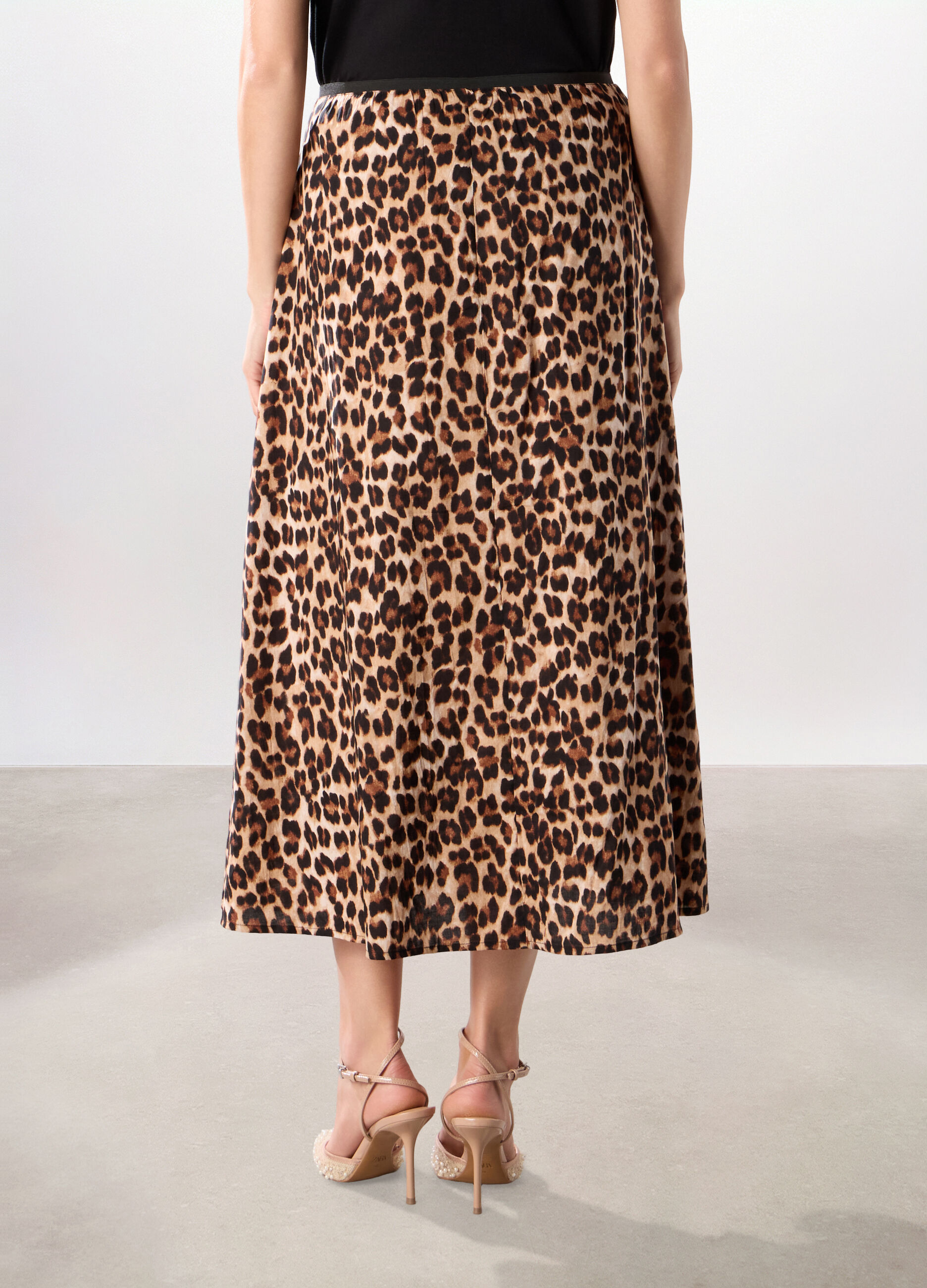 Gonna lunga animalier donna_1