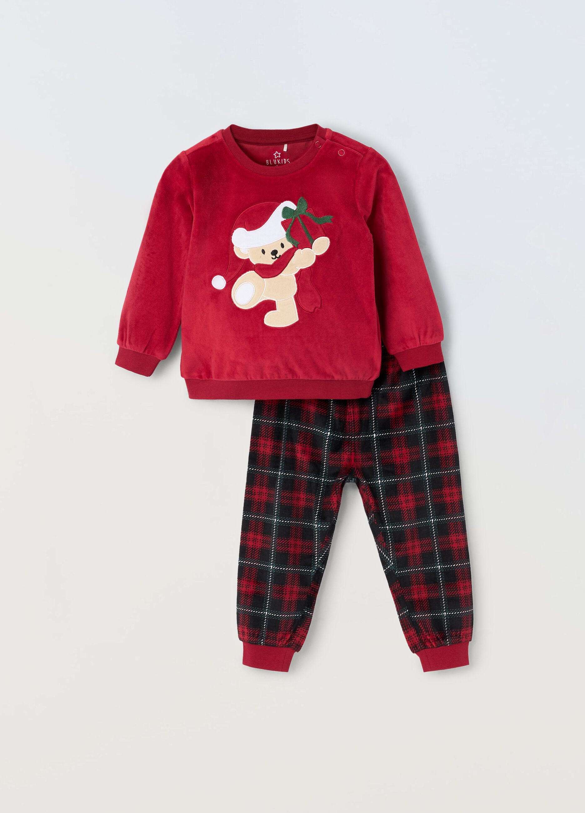 Set pigiama velour _0