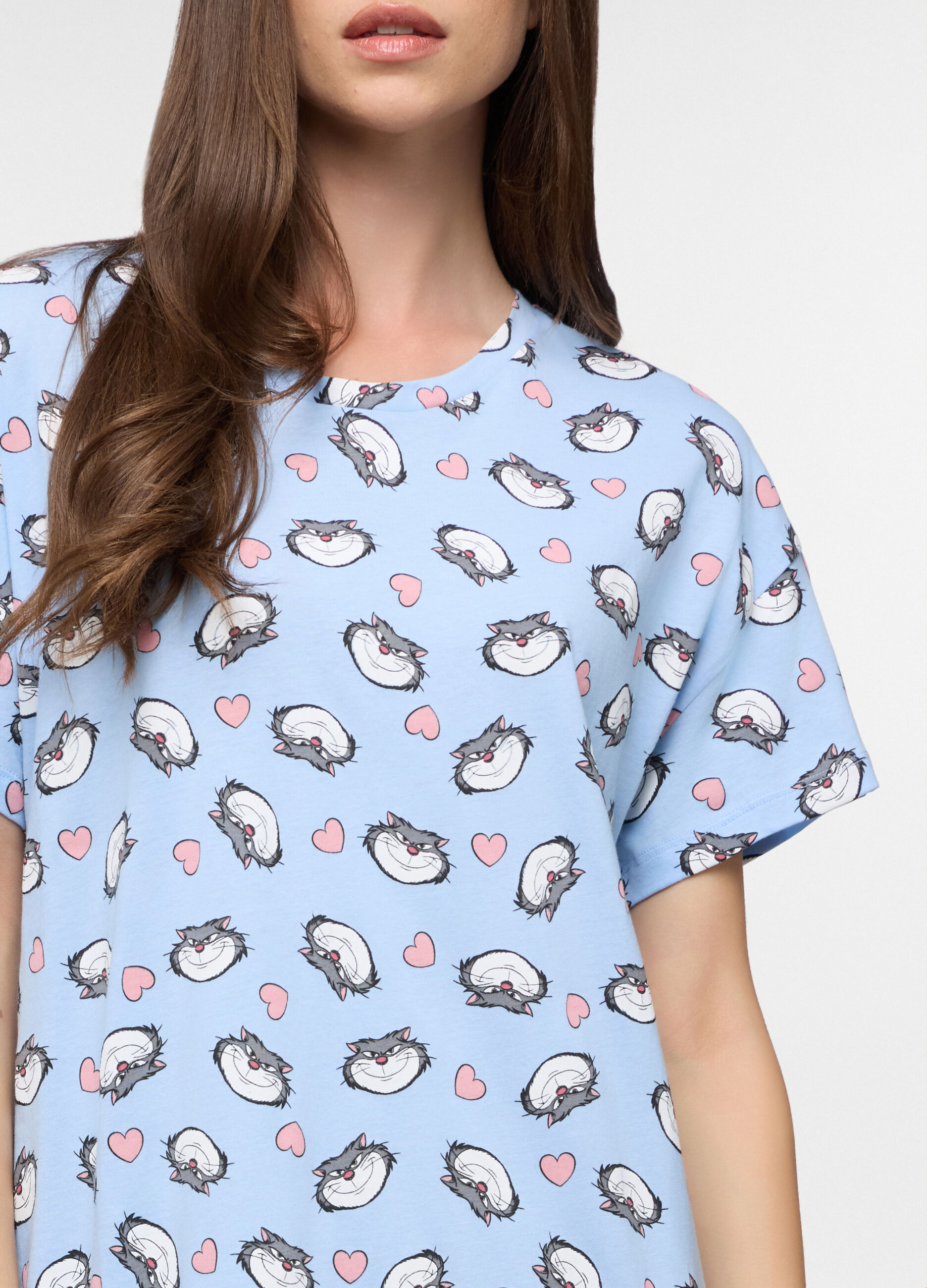 Camicia da notte Disney in jersey di puro cotone donna_2