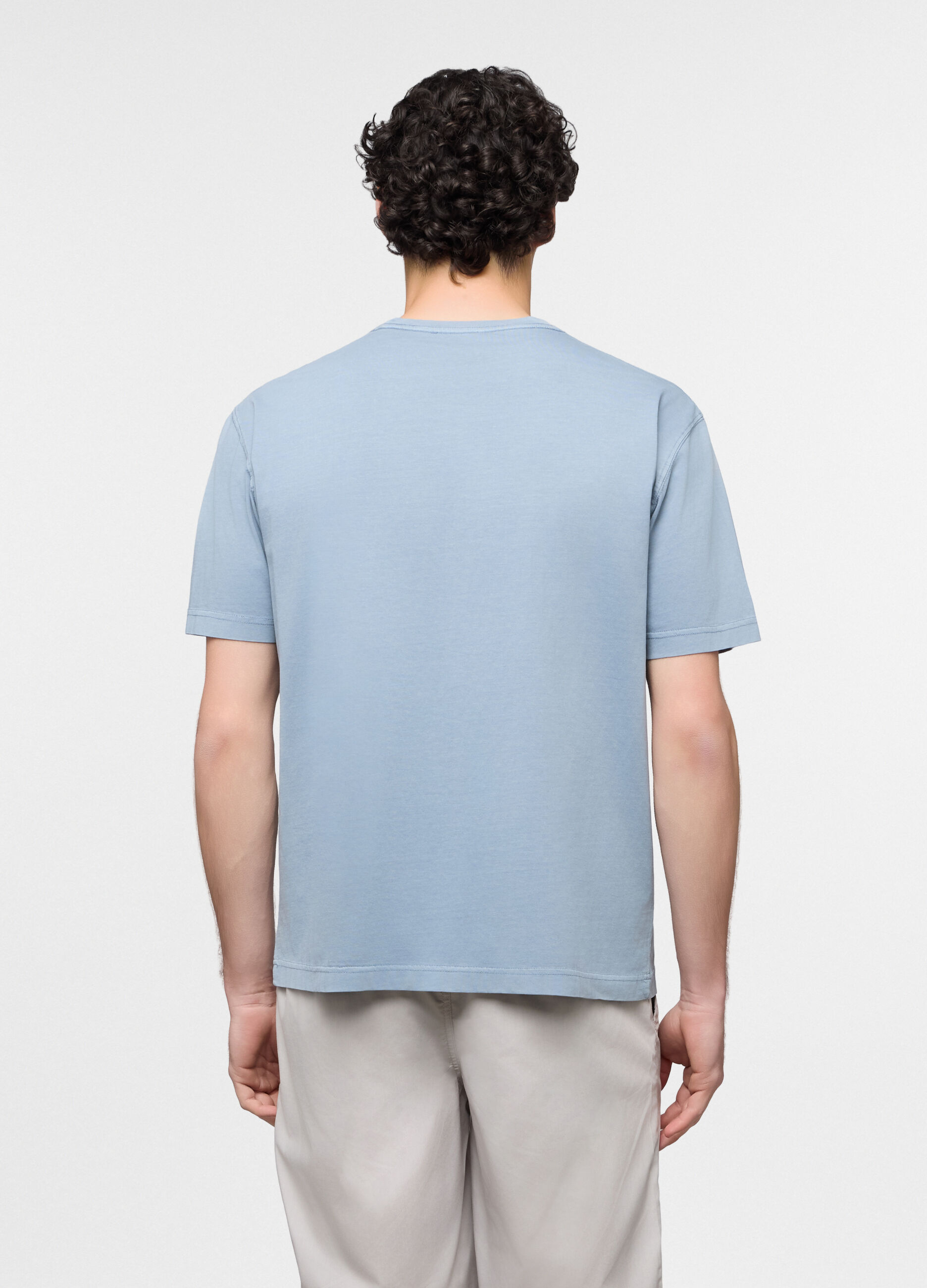 T-shirt in jersey di cotone uomo_1