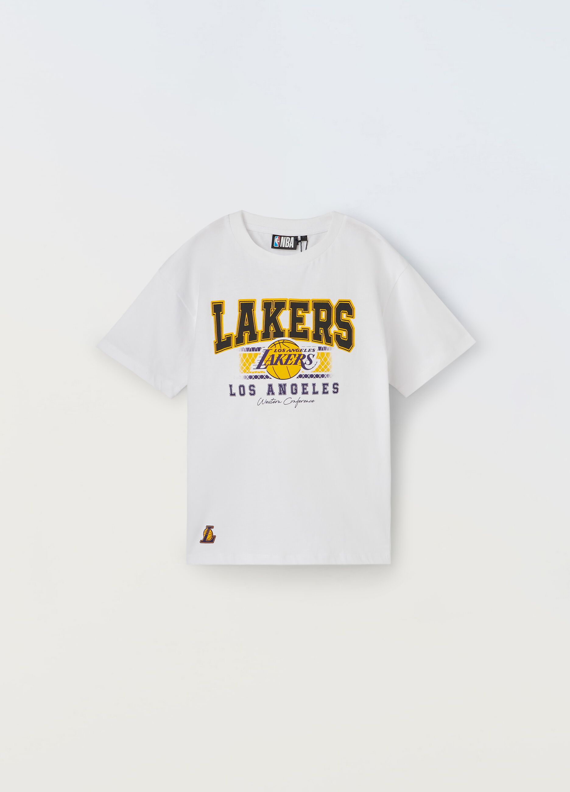 T-shirt NBA a maniche corte in puro cotone ragazzo_0