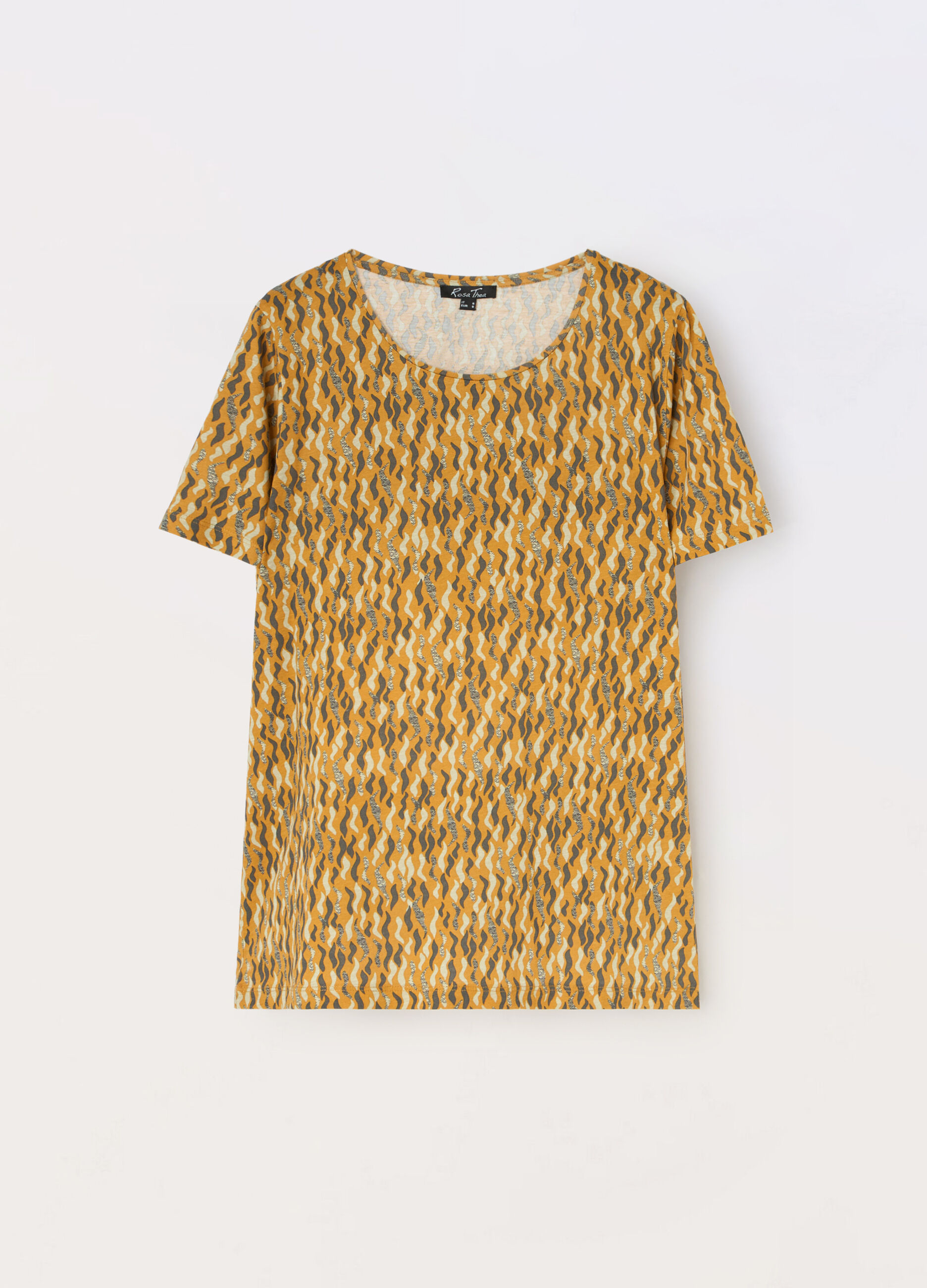 T-shirt in jersey di puro cotone donna curvy_0