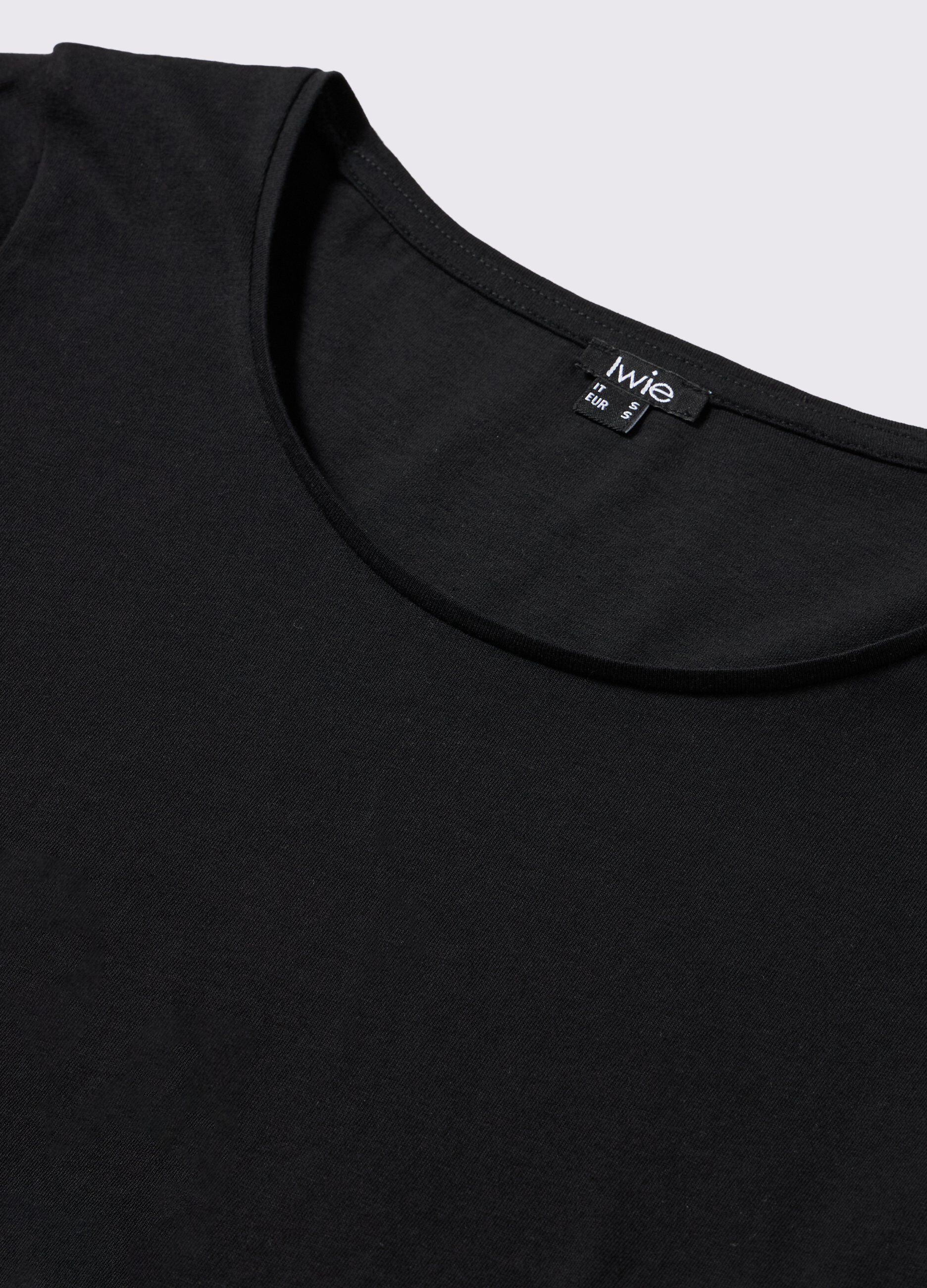 T-shirt in puro cotone donna_1