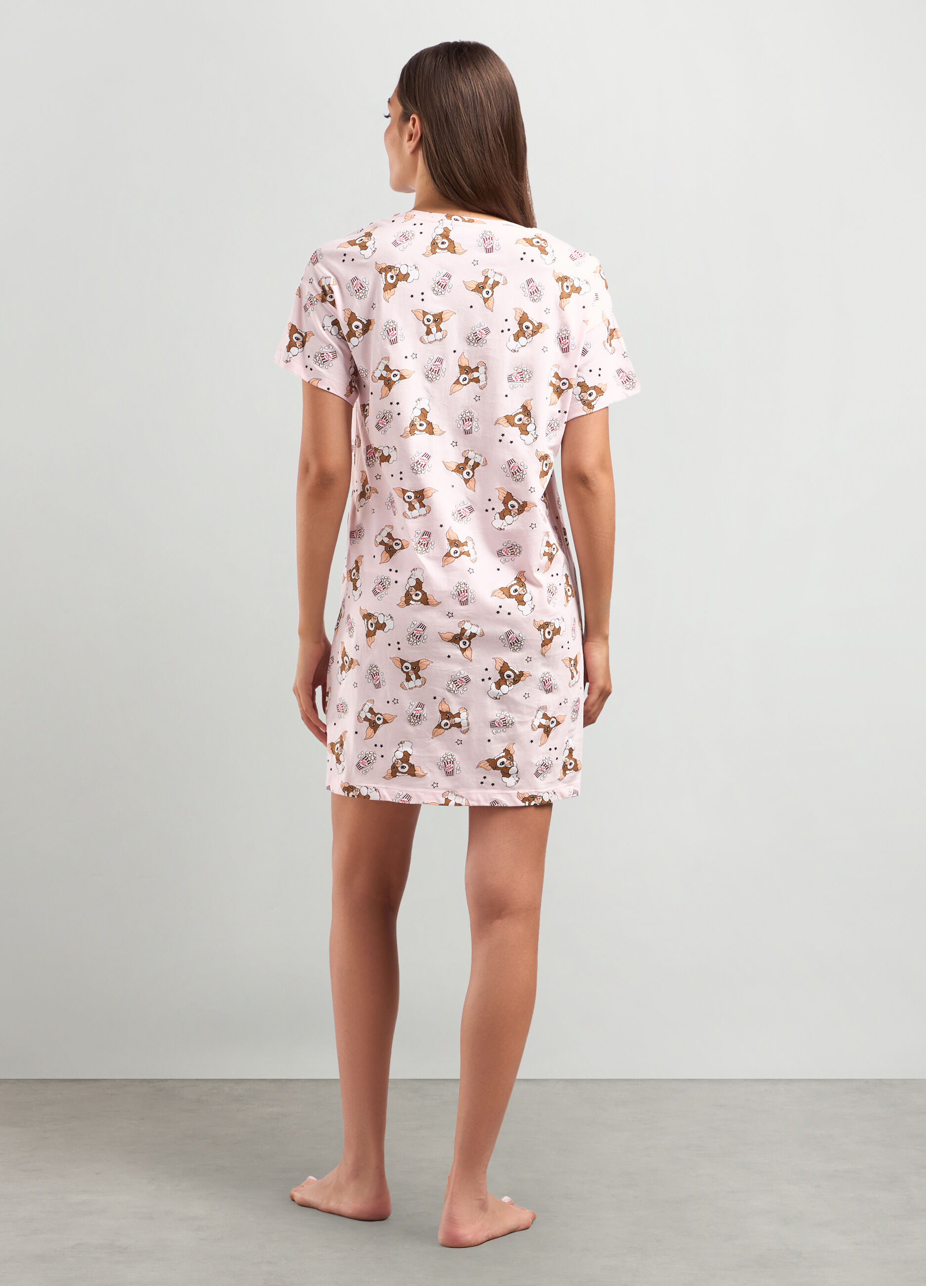Camicia da notte in puro cotone donna